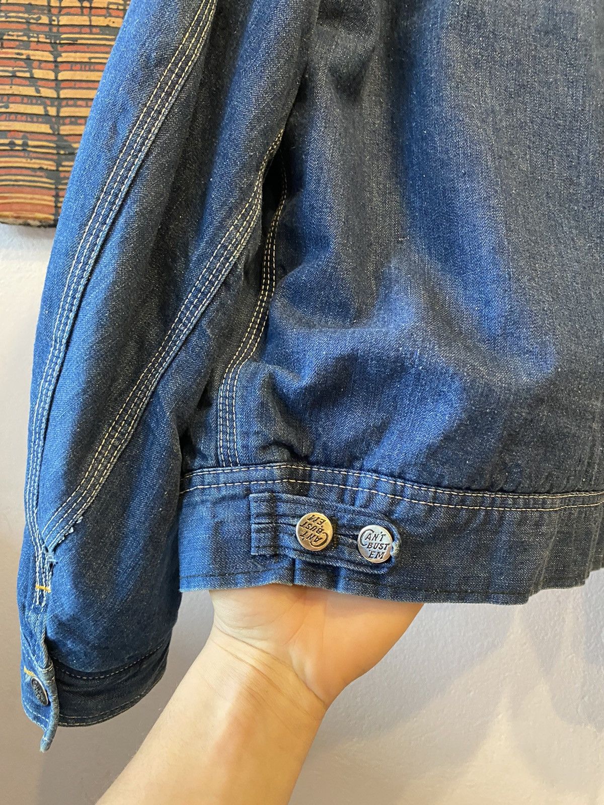 Lee ❗️SOLD❗️1940s 50s Can’t Bust’em Archive Jeans Jacket Denim Lee Size US M / EU 48-50 / 2 - 12 Thumbnail