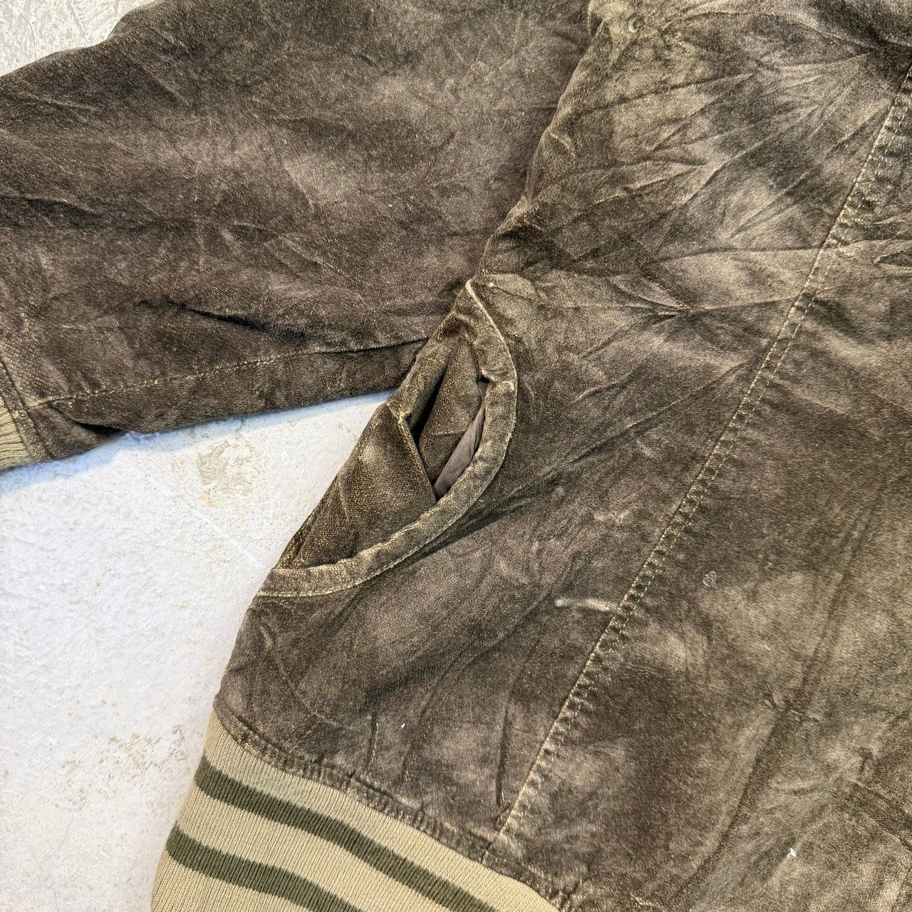 Beauty Beast paleo2 Vintage Corduroy Bomber Jacket - Earth Tone Brown Size US L / EU 52-54 / 3 - 8 Thumbnail