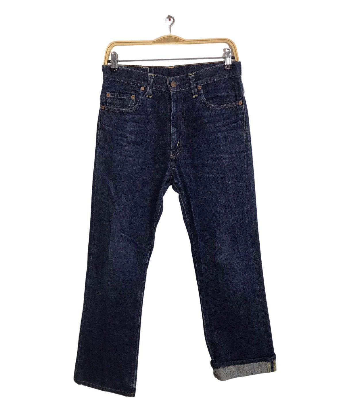 Levi's Vintage Clothing Levi's 90s Lot 517-0217 Indigo Denim Jeans Relaxed Tapered Size US 28 / EU 44 - 5 Thumbnail