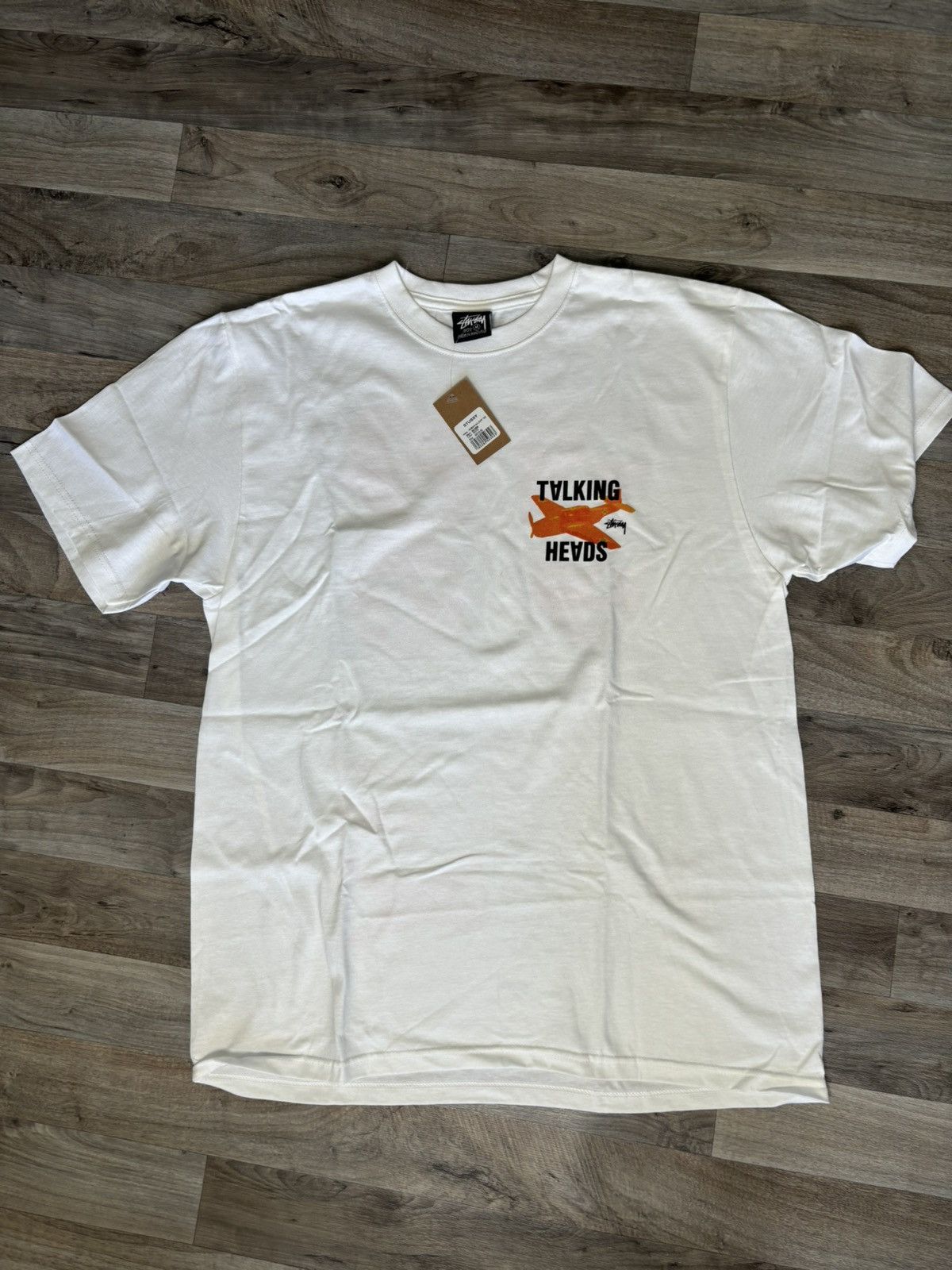 Stussy Stussy Talking Heads Remain In Light Tee White | Grailed