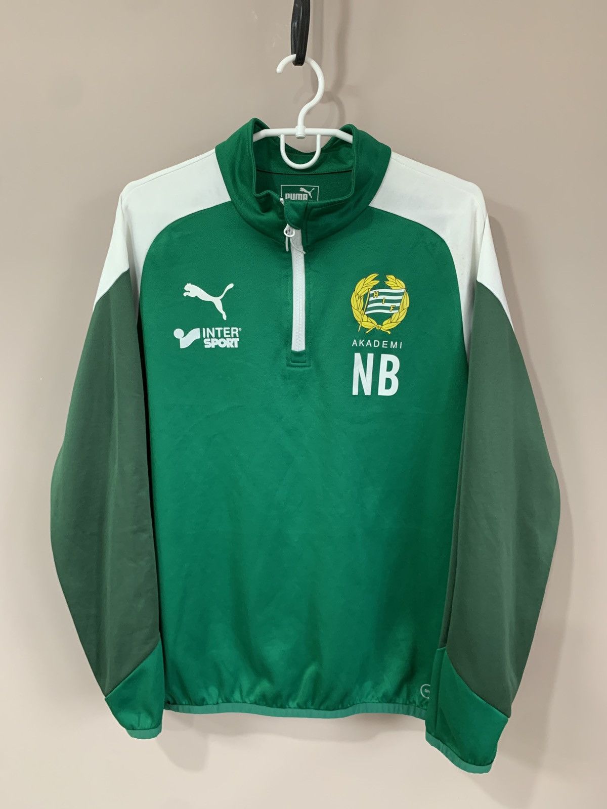 Puma Hammarby Training Football Sweatshirt Puma Soccer Sz S Size US S / EU 44-46 / 1 - 1 Thumbnail
