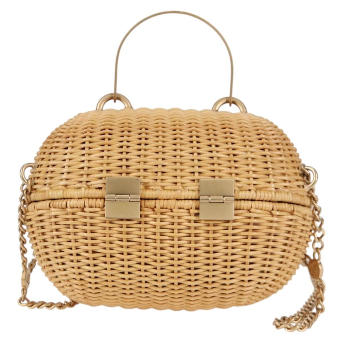 Chanel Chanel Rattan Chain Shoulder Bag Size ONE SIZE - 2 Thumbnail
