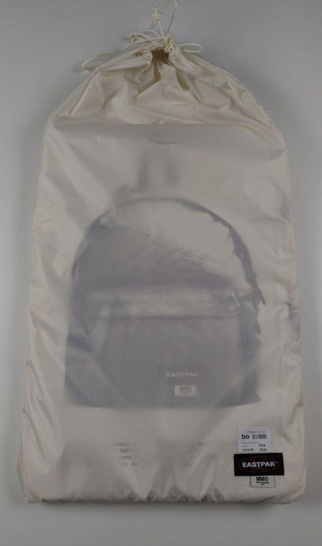 Maison Margiela Maison Margiela Off-White Eastpak Oversize Poster Backpack Size ONE SIZE - 6 Thumbnail