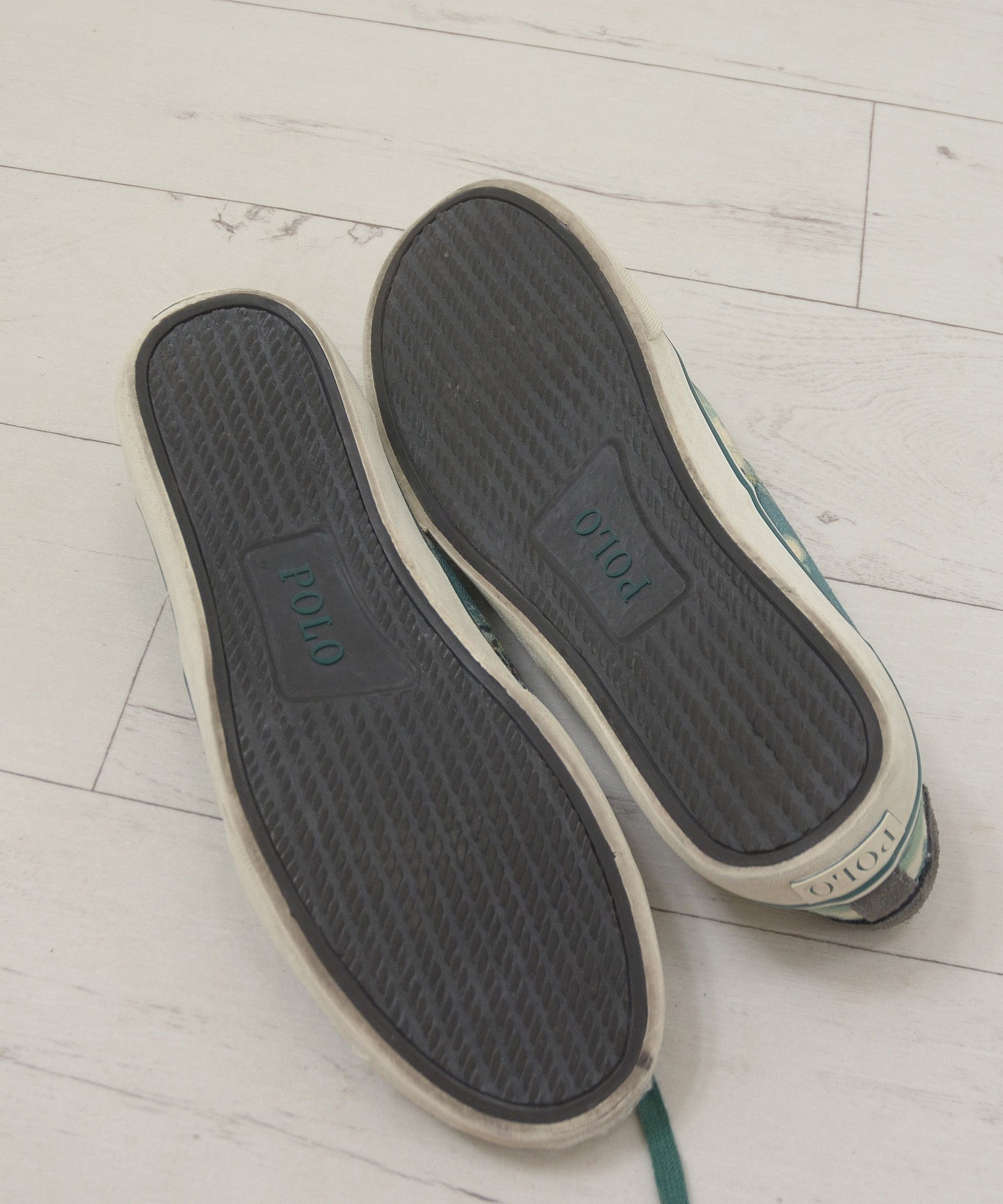 Polo Ralph Lauren × Ralph Lauren Polo Ralph Lauren Thorton 3 Tartan Graffiti Sneakers Hawaii Size US 10 / EU 43 - 11 Thumbnail