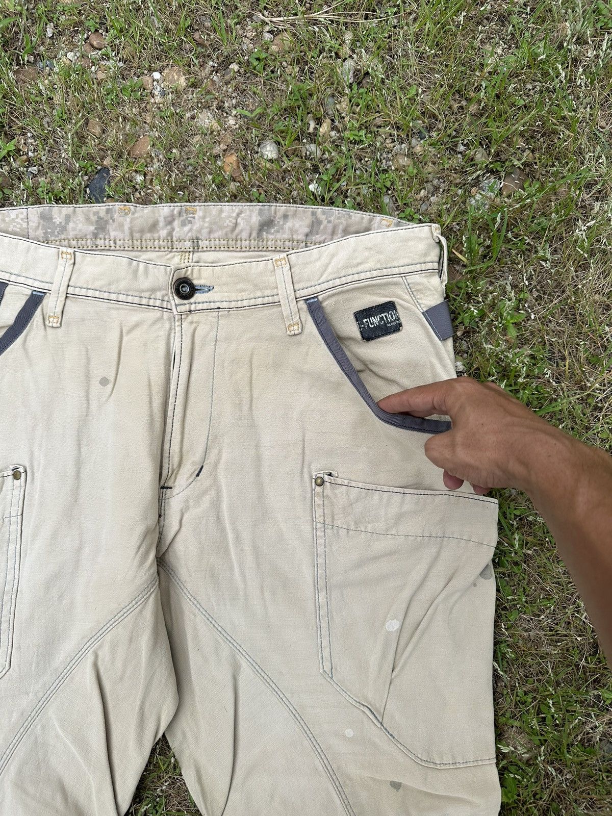 Infinite Archives VINTAGE EDWIN EFUNCTION CURVE/BANANA LEG PANTS MADE IN JAPAN Size US 35 - 5 Thumbnail
