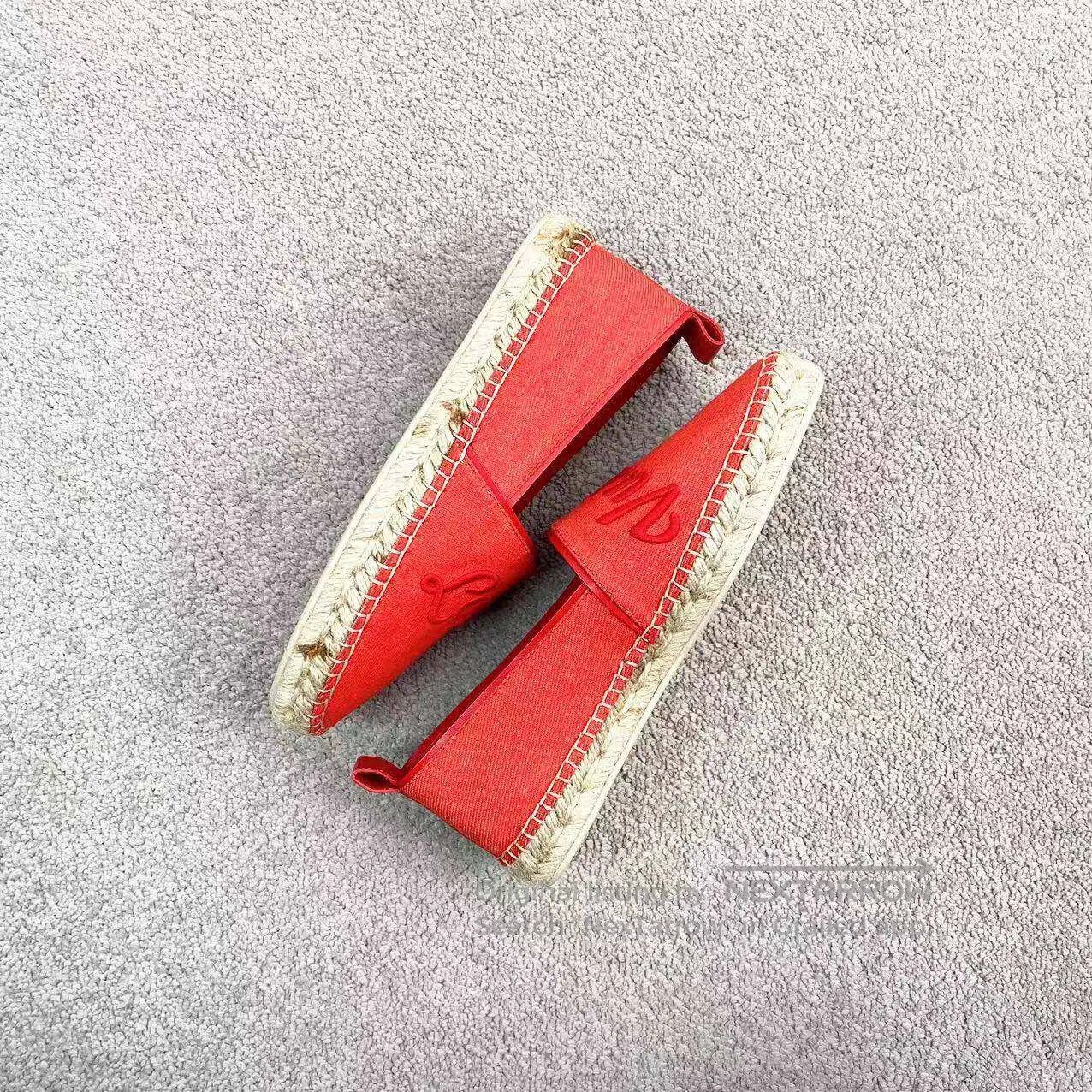 Louis Vuitton Louis Vuitton Embroidered letter logo fisherman shoes| Size US 4 / IT 34 - 4 Thumbnail