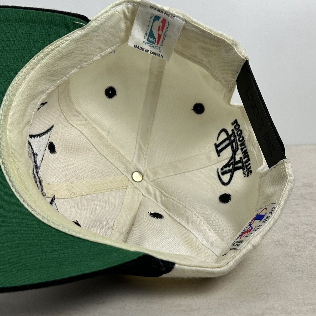 Logo Athletic × NBA × Vintage Vintage 90s Shark Tooth Toronto Raptors Gen 1 Hat Size ONE SIZE - 5 Thumbnail