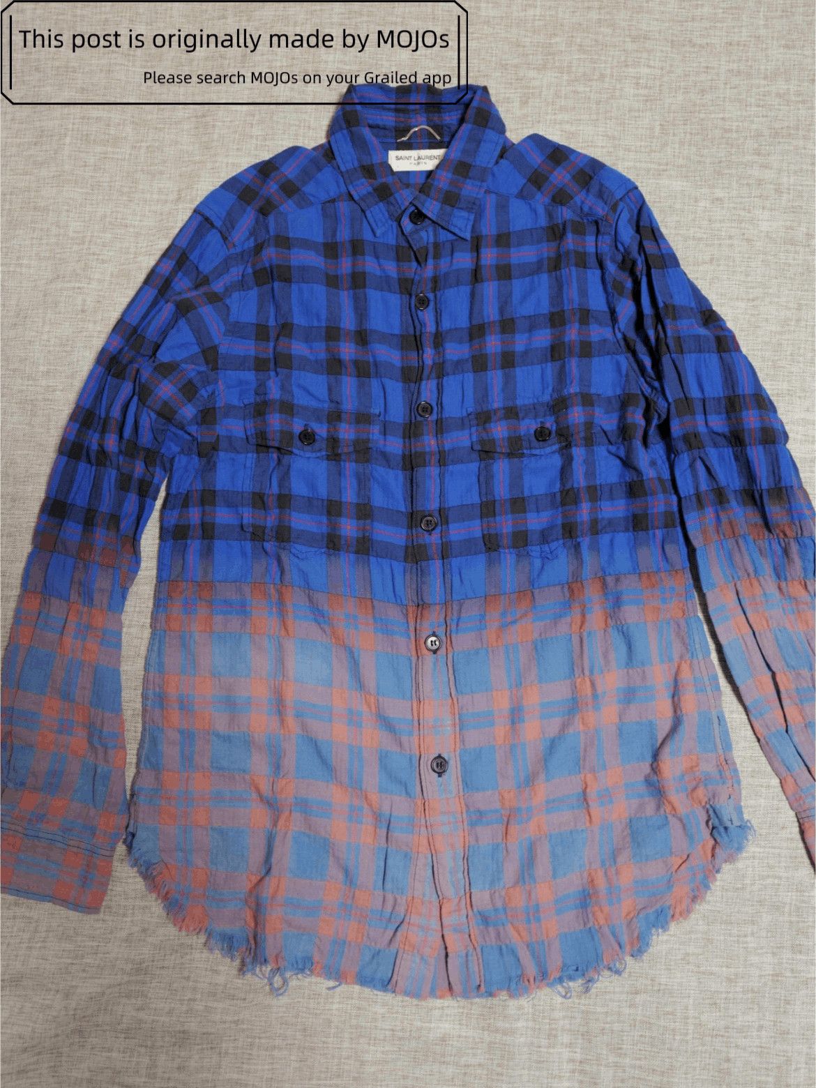 Hedi Slimane × Saint Laurent Paris × Yves Saint Laurent SAINT