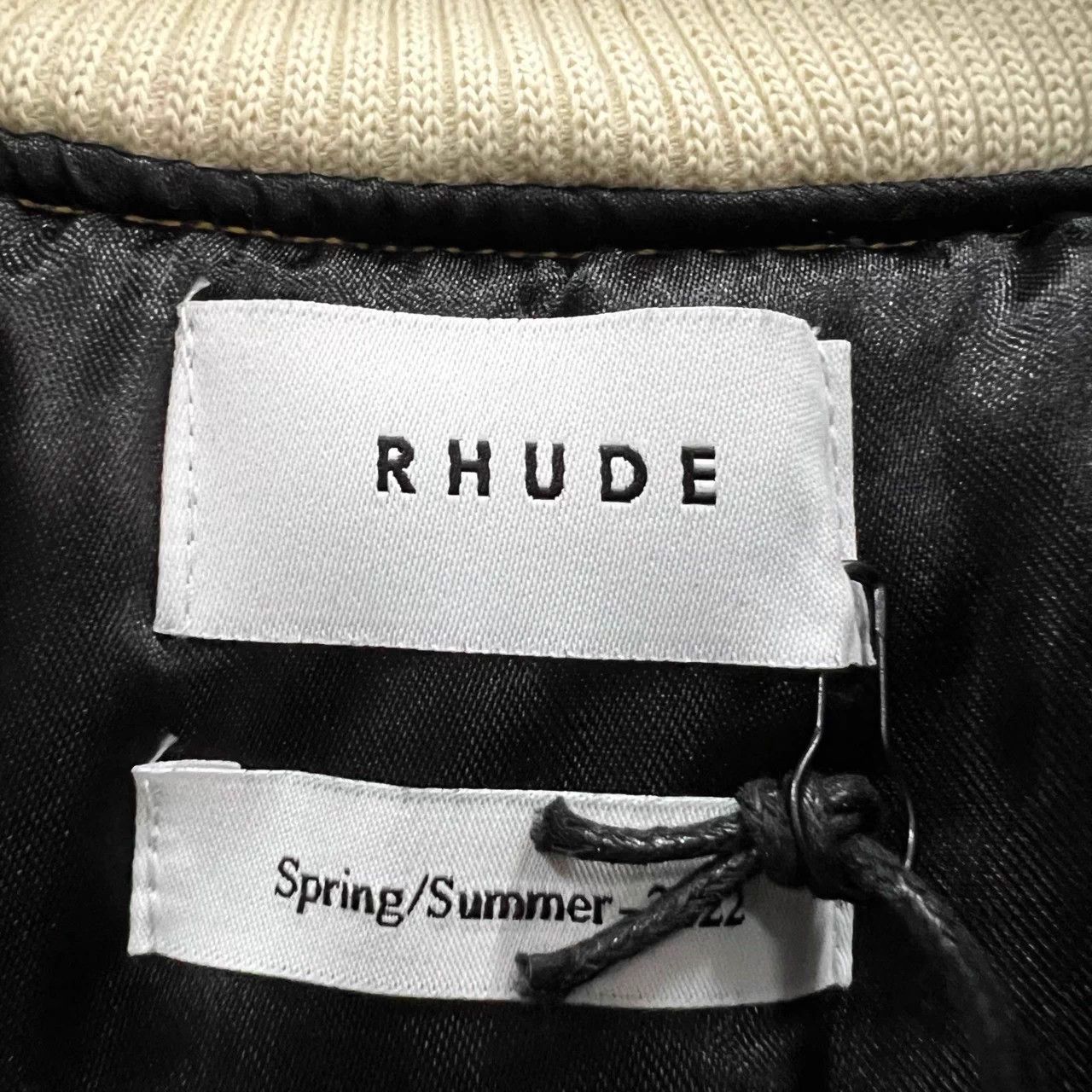 Rhude RHUDE Blue Camo Print Paneled Baseball Jacket M/L New Size US L / EU 52-54 / 3 - 3 Thumbnail