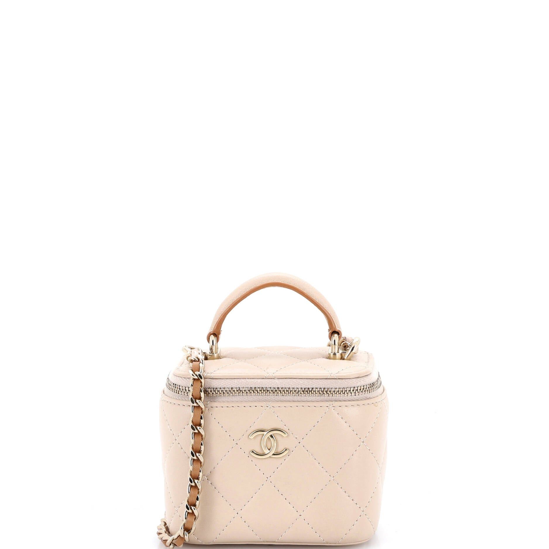 Chanel Classic Top Handle Vanity Case with Chain Size ONE SIZE - 1 Thumbnail