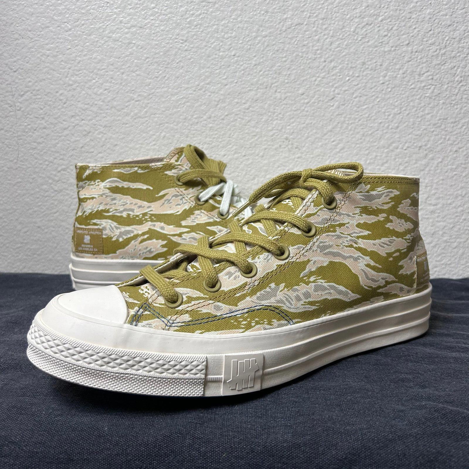 Undefeated Converse Chuck Taylor All Star Mid – Camo Canvas Size US 10.5 / EU 43-44 - 6 Thumbnail