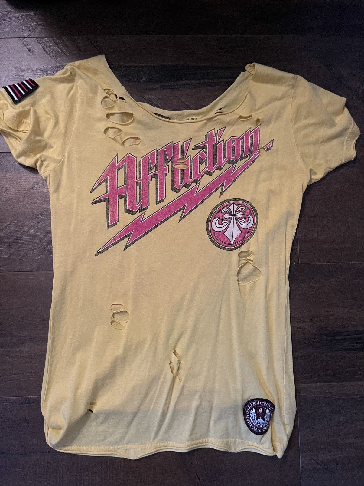 Affliction Affliction woman’s T shirt Size L / US 10 / IT 46 - 1 Thumbnail