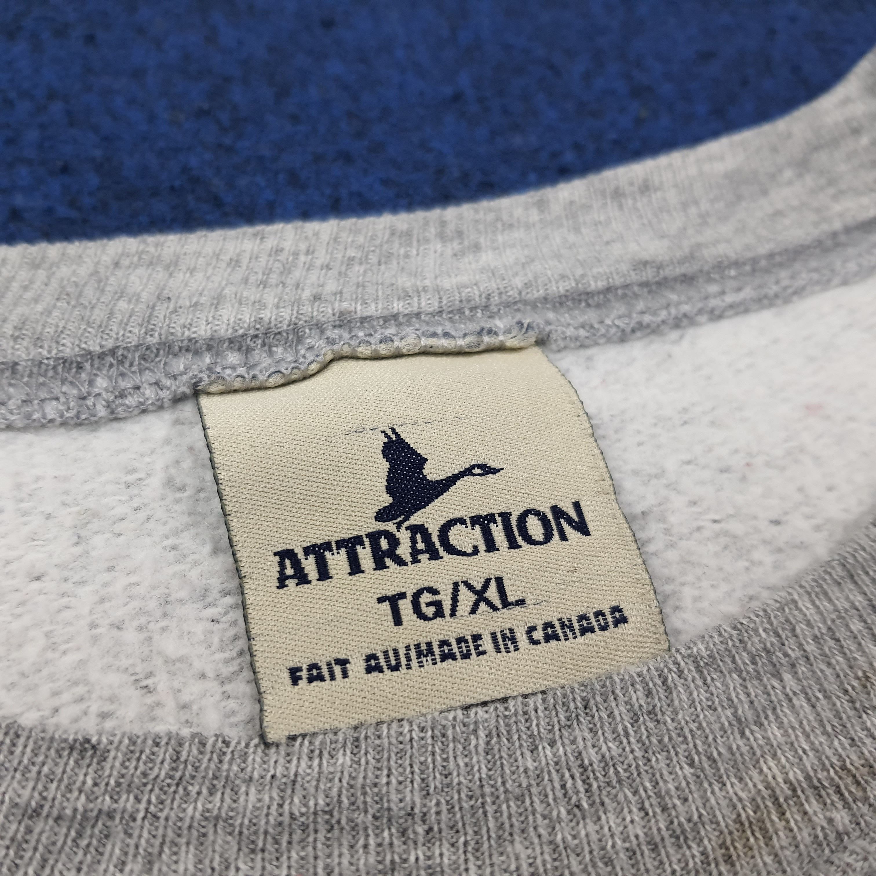 ATTRACTIONS Vintage ATTRACTION Canada Sweatshirt C254N12 Size US XXL / EU 58 / 5 - 4 Thumbnail