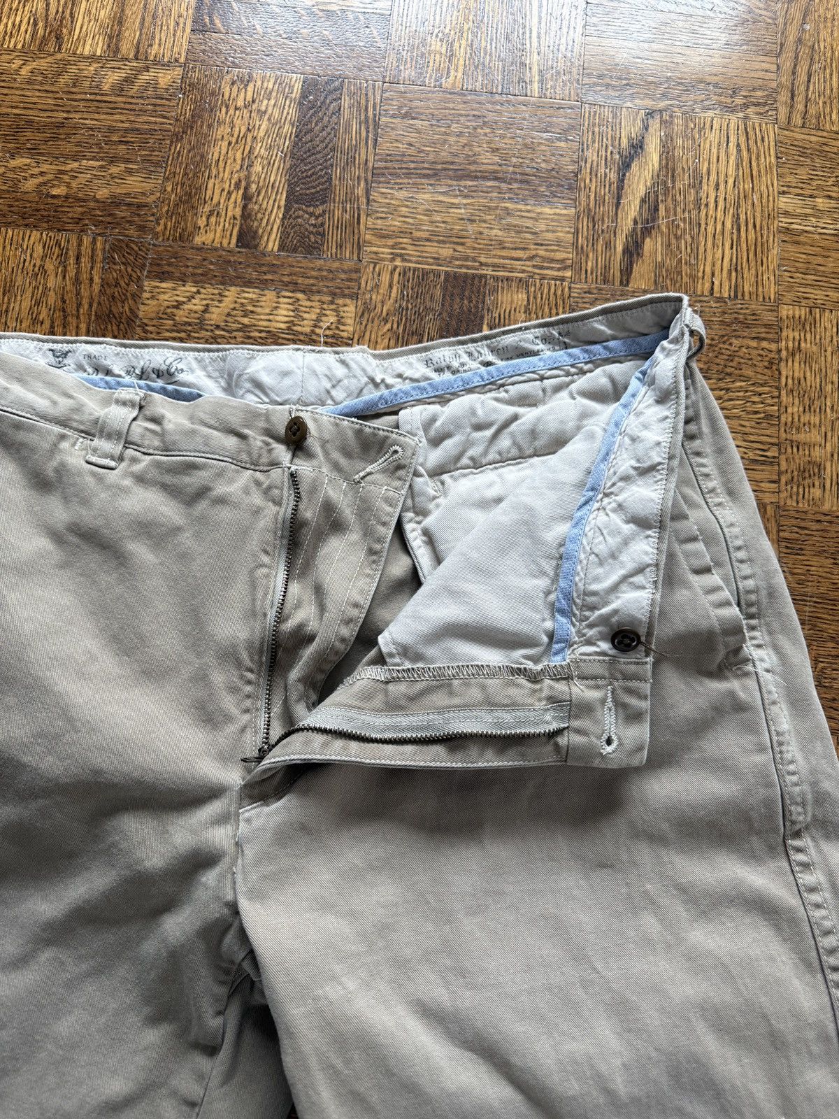 Polo Ralph Lauren Vintage Polo Ralph Lauren GI Fit Military Chino Trousers Size US 35 - 5 Thumbnail