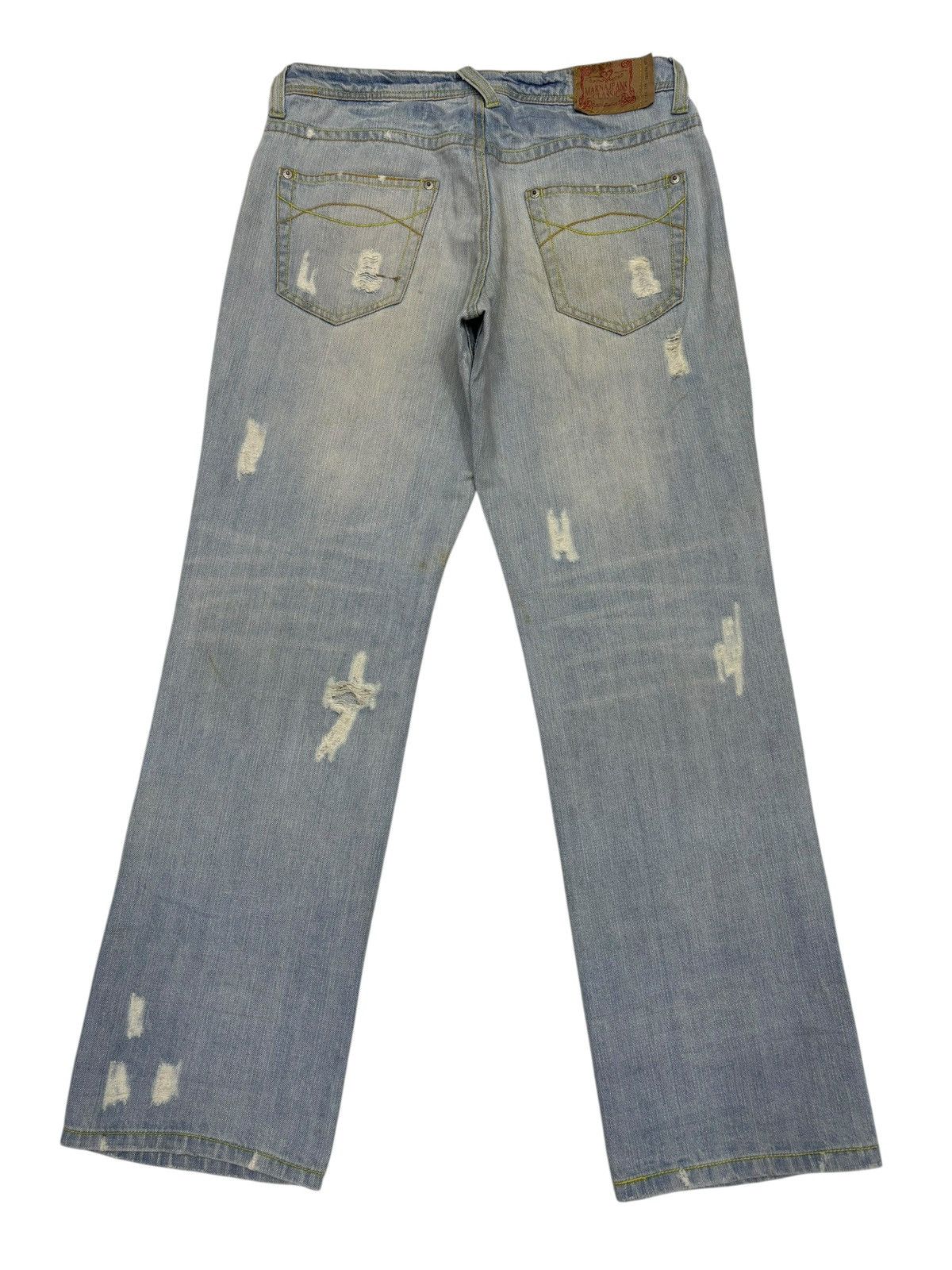 Marni Vintage Marna Jeans Classic Baggy Jeans Distressed Denim Size US 32 / EU 48 - 8 Thumbnail