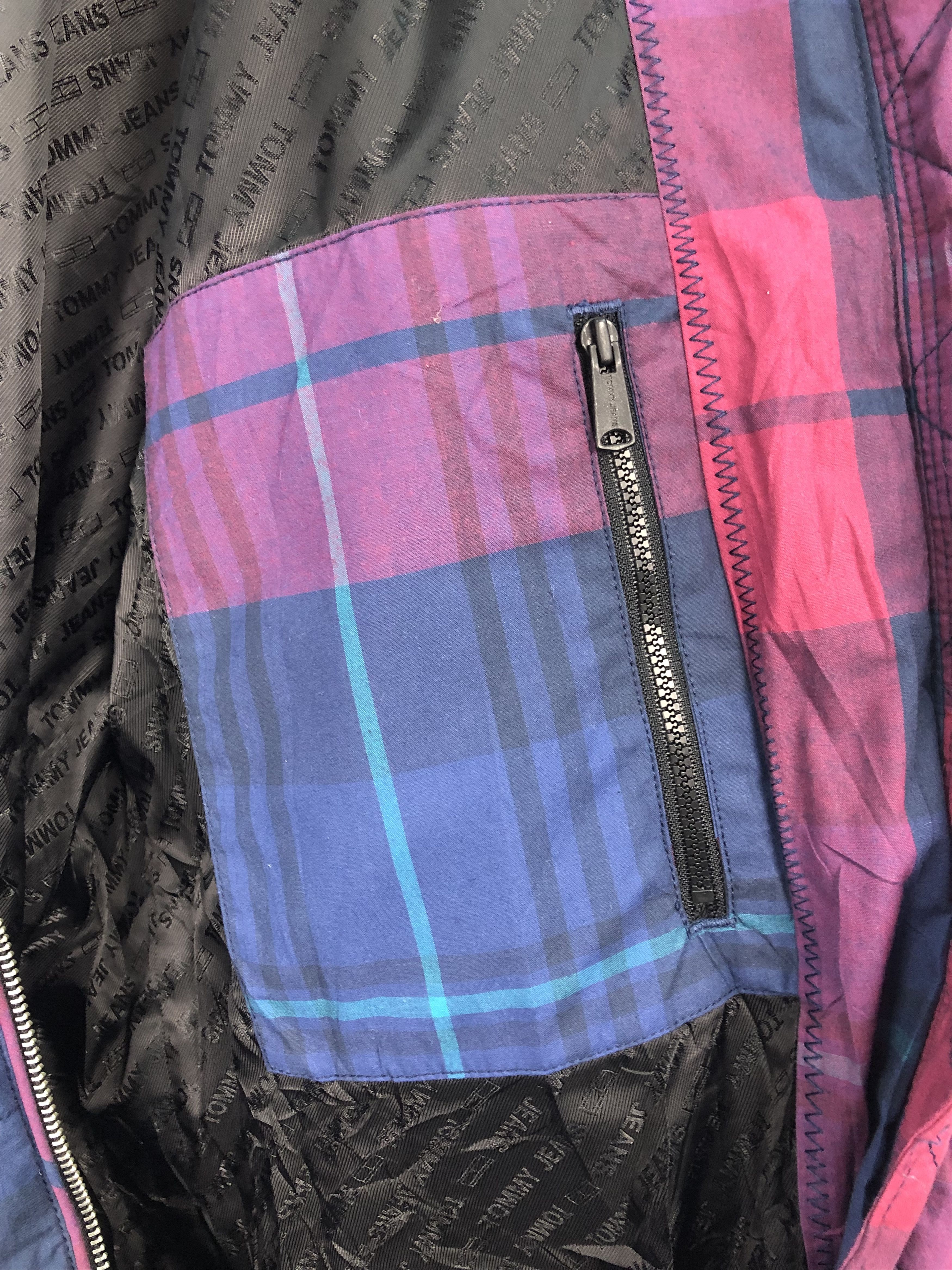 Tommy Hilfiger Vintage Tommy Jeans Puffer Down Jacket Multicolour J0107 Size US S / EU 44-46 / 1 - 10 Thumbnail