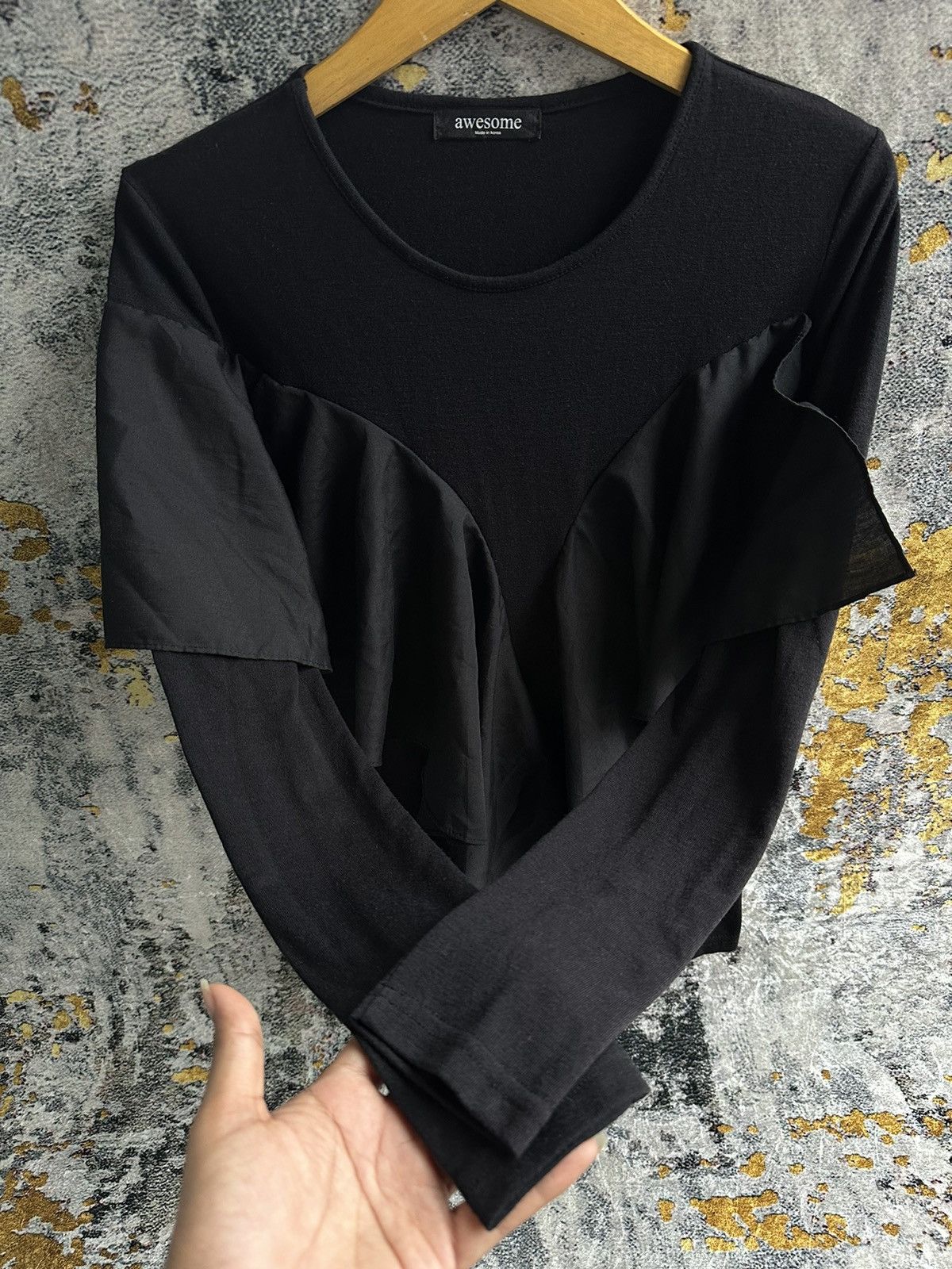 Issey Miyake NICE DESIGN AWESOME UNDEFINED LONG SLEEVE ISSEY YOHJI STYLE Size S / US 4 / IT 40 - 4 Thumbnail