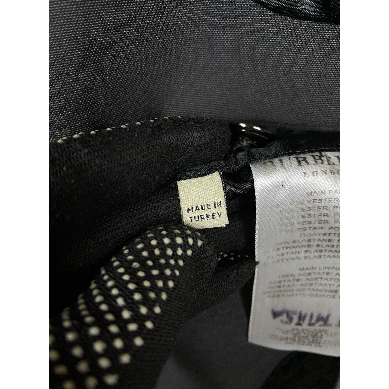 Burberry Burberry Men's Dark Gray Double Breasted Pea Coat Size M Size US M / EU 48-50 / 2 - 12 Thumbnail