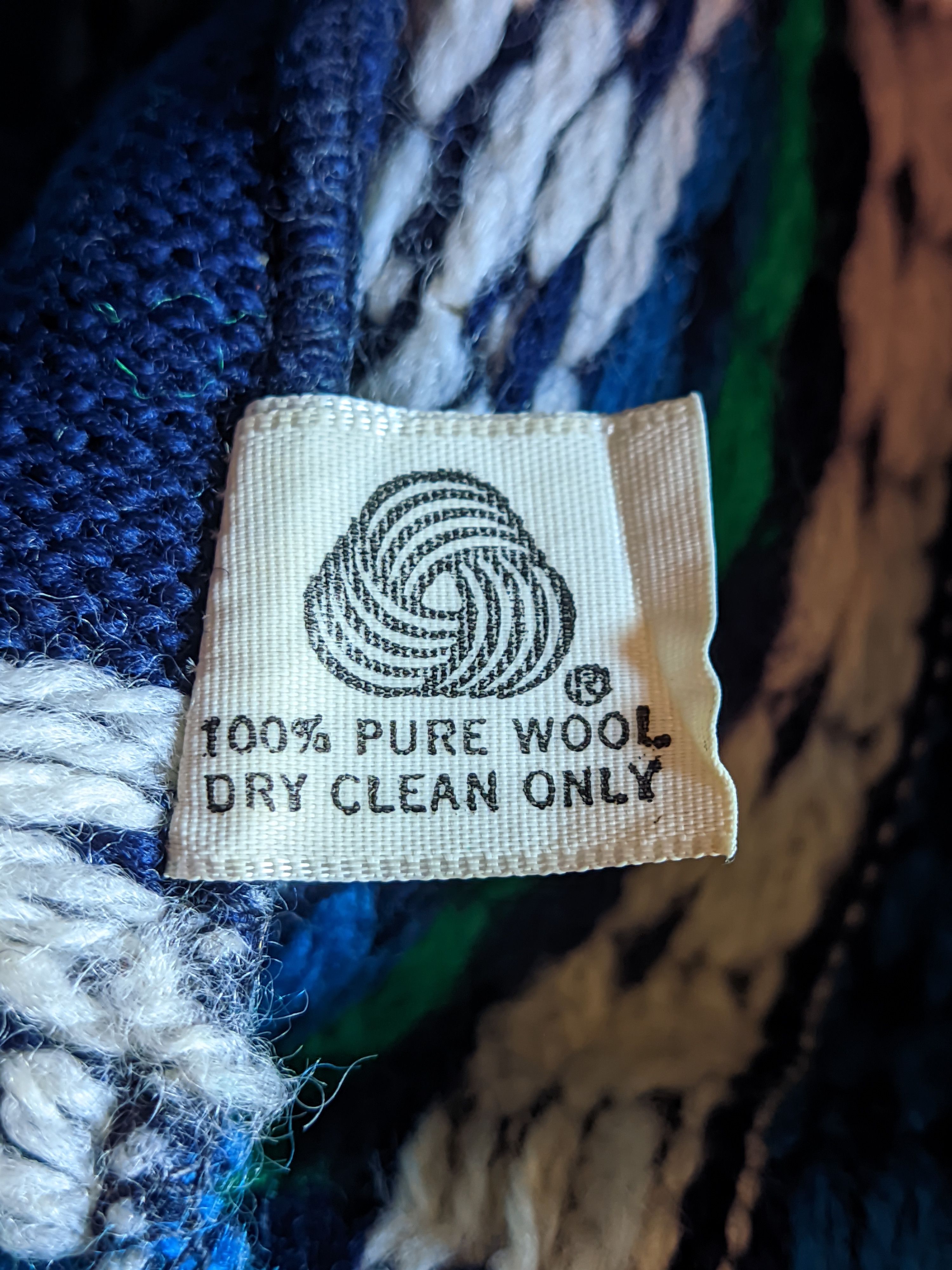 Native Rare Design Beanie Native 100 % Pure Wool Size ONE SIZE - 5 Thumbnail