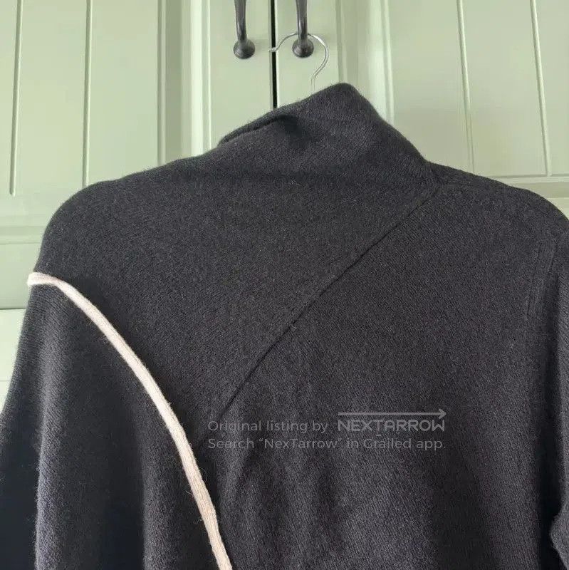 Yohji Yamamoto Yohji Yamamoto Black Wool Pullover Sweater . Size M / US 6-8 / IT 42-44 - 8 Thumbnail