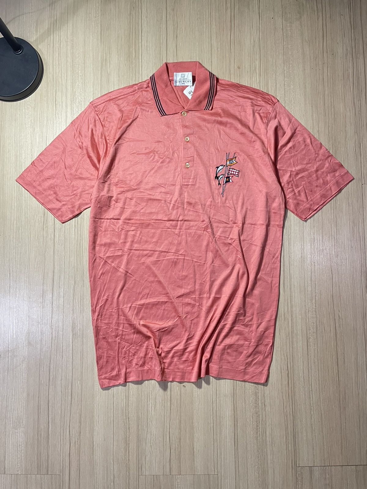 Givenchy × Vintage VINTAGE GIVENCHY PARIS POLO TEE Size US L / EU 52-54 / 3 - 1 Thumbnail