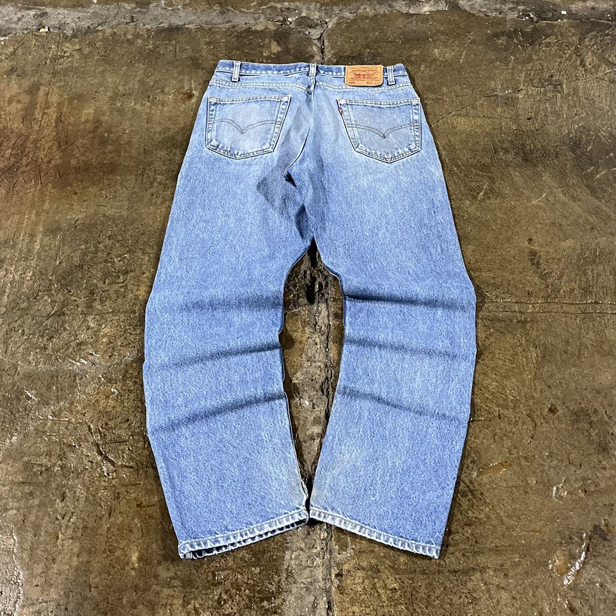 Levi's × Vintage Crazy Vintage 90s Levi's 505 Faded Essential Skater Jeans Size US 33 - 1 Thumbnail