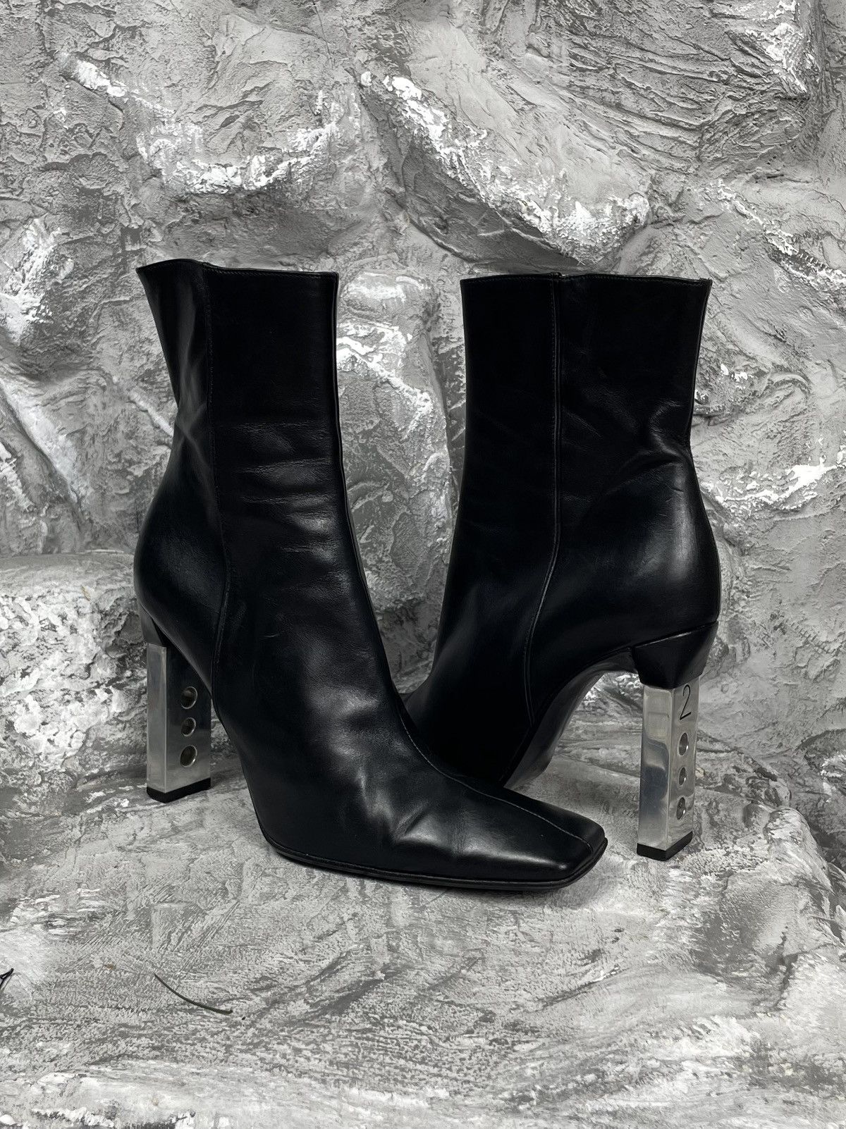 Rick Owens Vintage Y2K Grunge Heels Maison Margiela Rick Owens Style Size US 8.5 / IT 38.5 - 8 Thumbnail