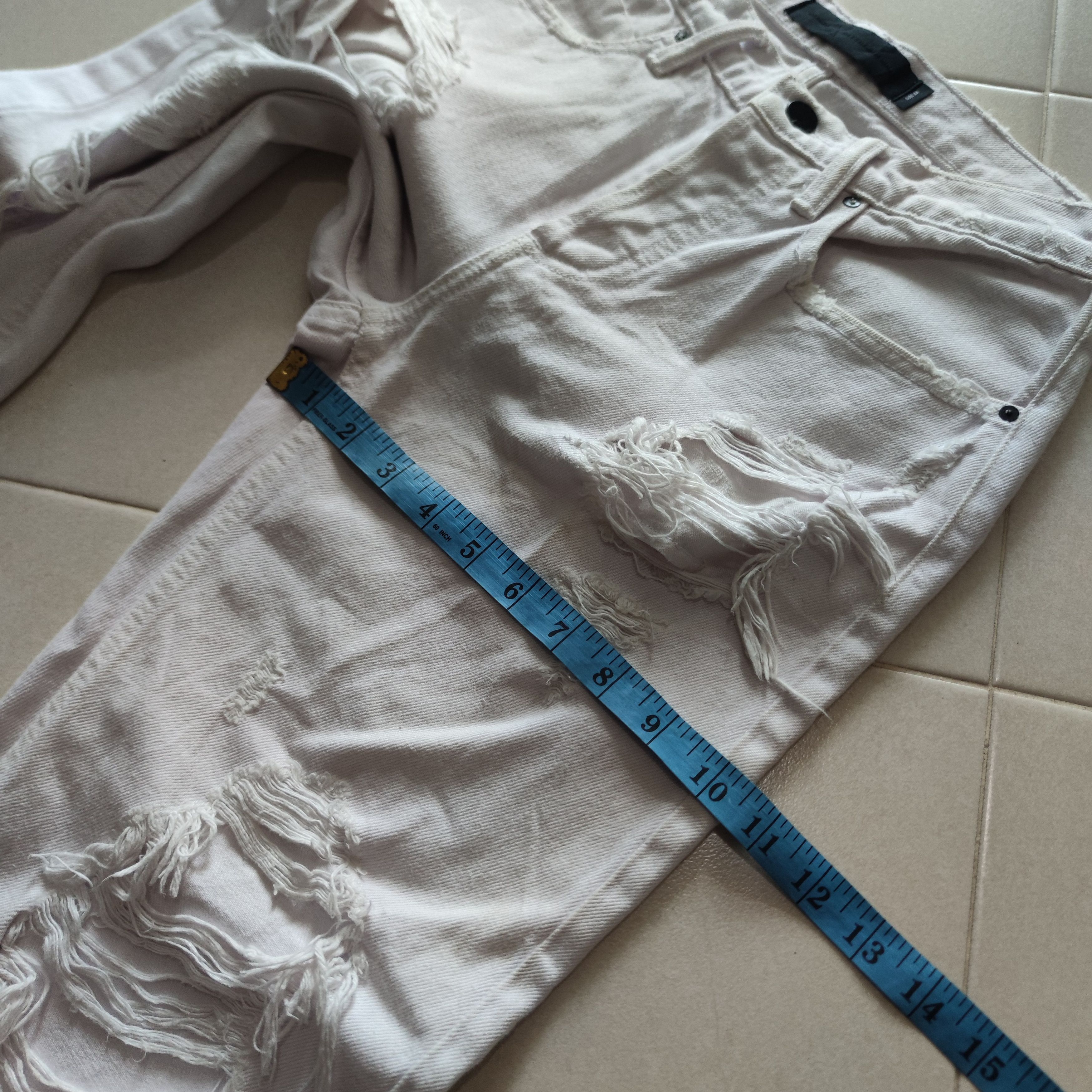 Alexander Wang DENIM X ALEXANDER WANG RIVAL DISTRESSED DESIGN DENIM Size 28" / US 6 / IT 42 - 12 Thumbnail