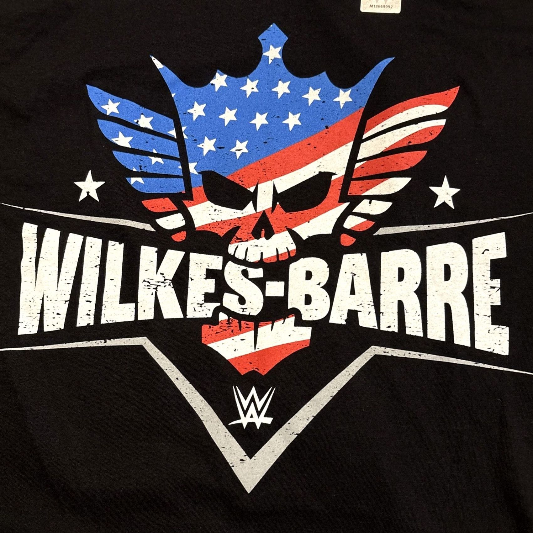 Vintage WWE T Shirt Wilkes Barre Pennsylvania Black Size M Mens Wrestling NWT Raw Size US M / EU 48-50 / 2 - 2 Thumbnail