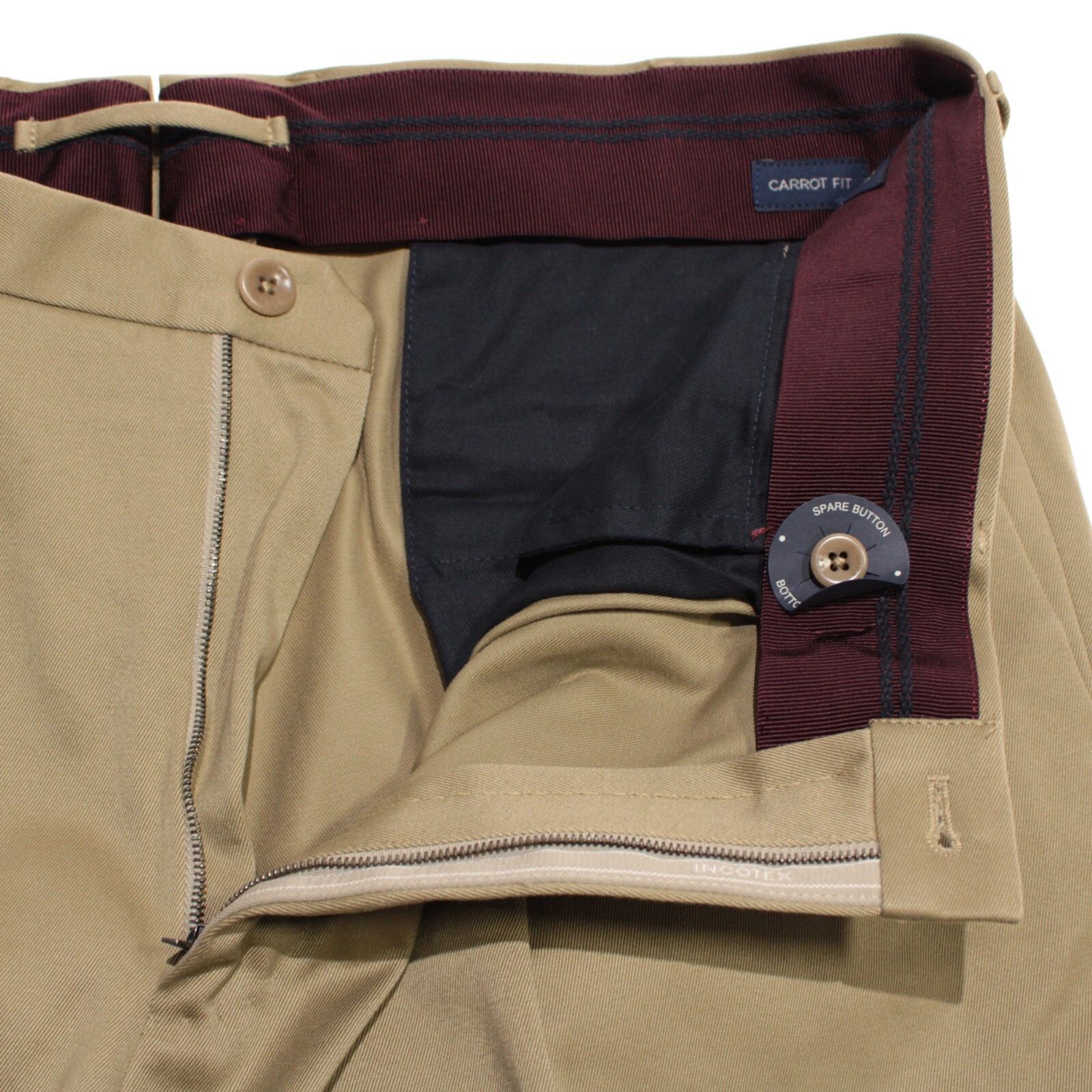 Incotex INCOTEX New with tags Chino Size 38 US In Beige Size US 38 / EU 54 - 4 Thumbnail