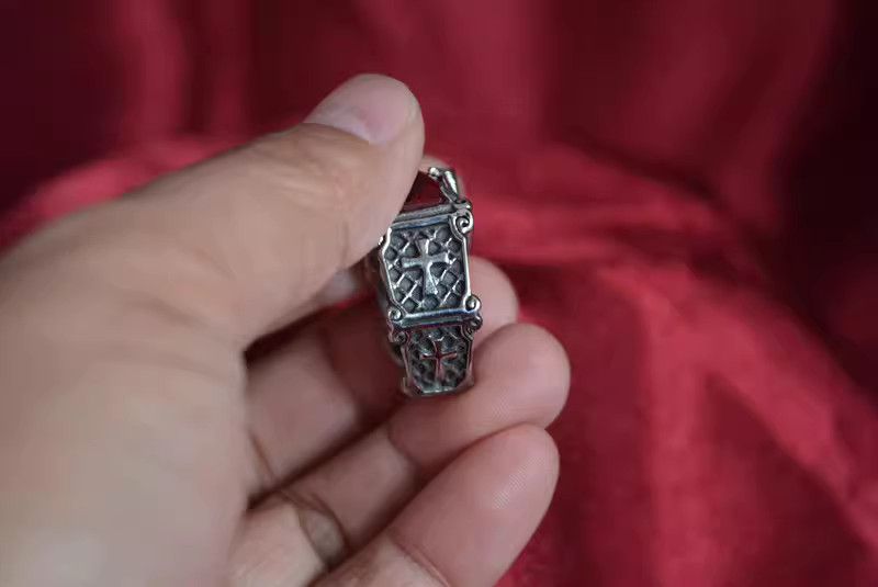 Jewelry Stone Jewelry Rings Open Size Chrome Ring (Size 7-13) Size ONE SIZE - 4 Thumbnail