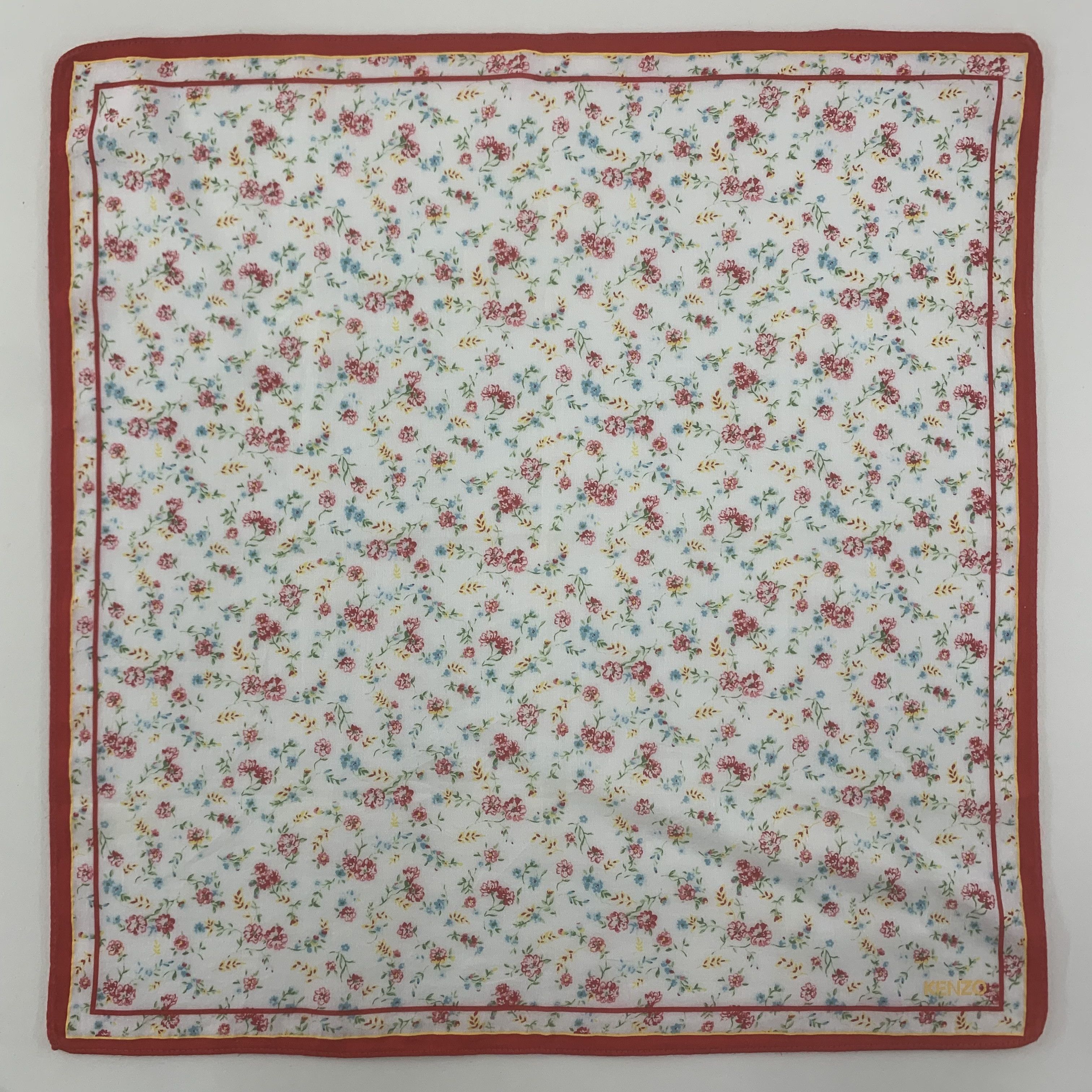 Kenzo Kenzo Handkerchief Bandana Neckerchief TB3421 Size ONE SIZE - 2 Thumbnail