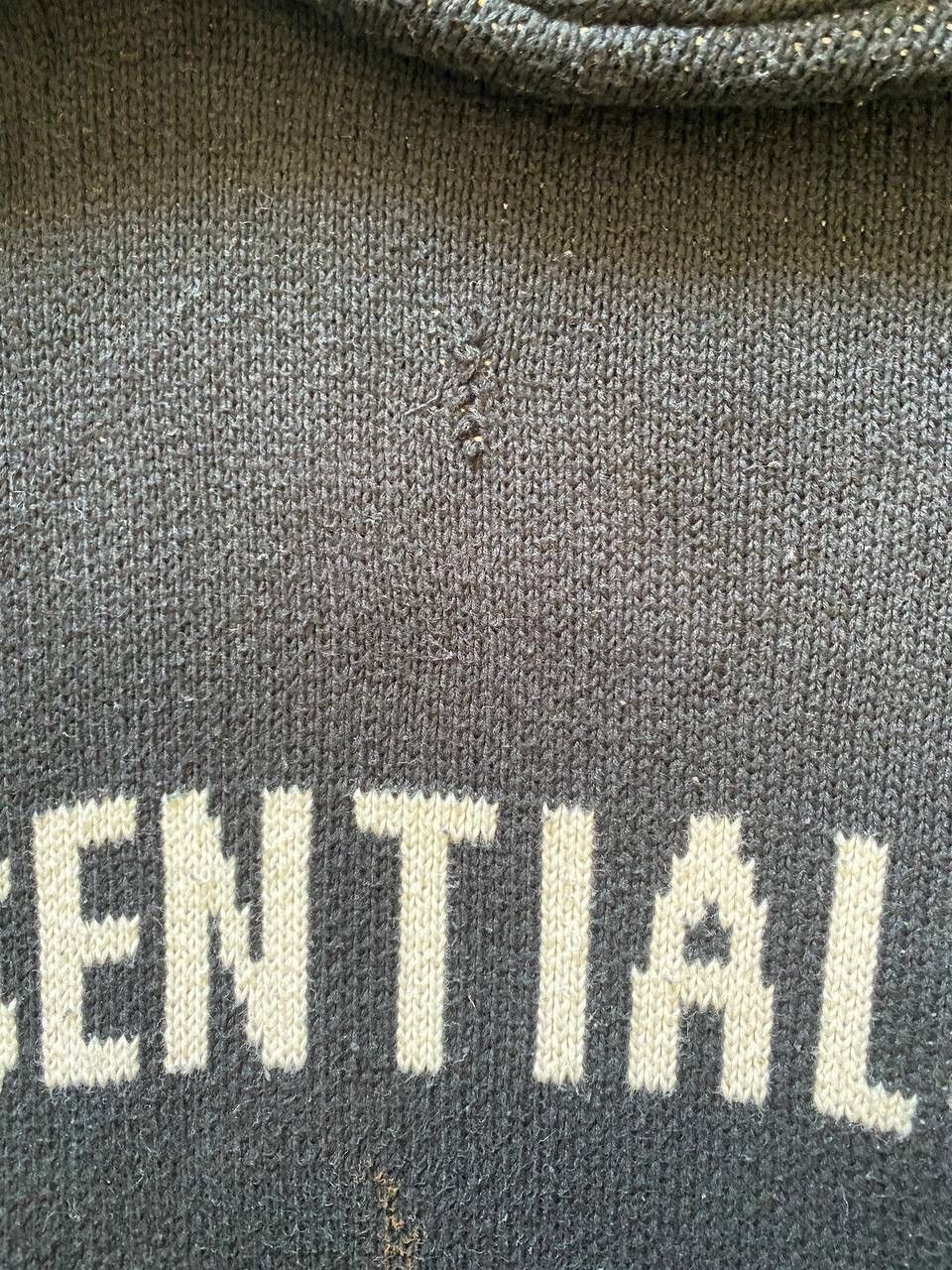 Essentials × Fear of God Essentials knit hoodie Size US L / EU 52-54 / 3 - 11 Thumbnail