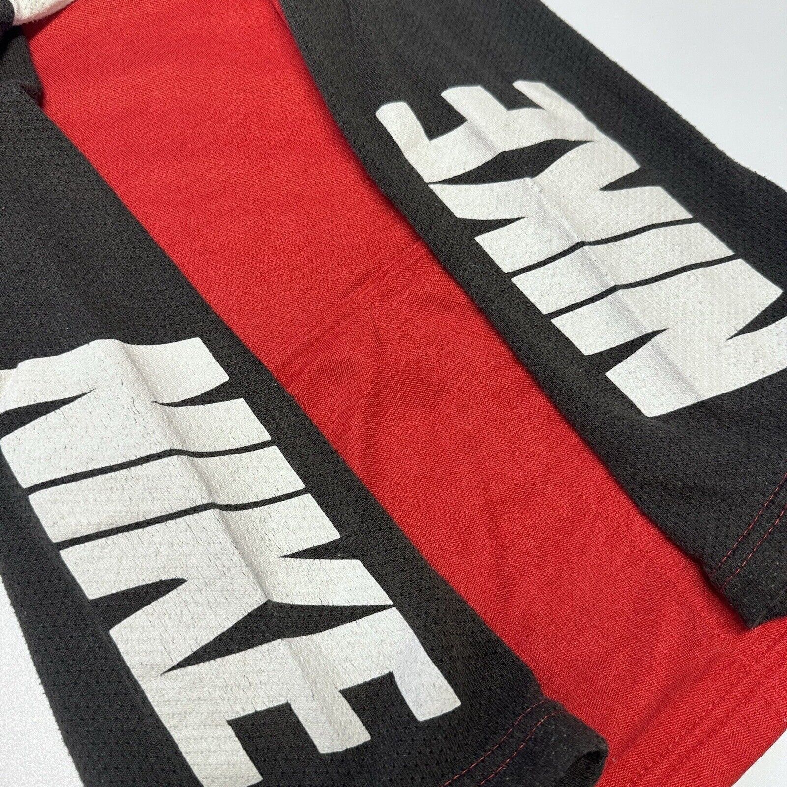 Nike × Vintage Vintage Nike Bicycle Jersey Shirt Mens Large Red 1/2 Zip Pol Size US L / EU 52-54 / 3 - 7 Thumbnail