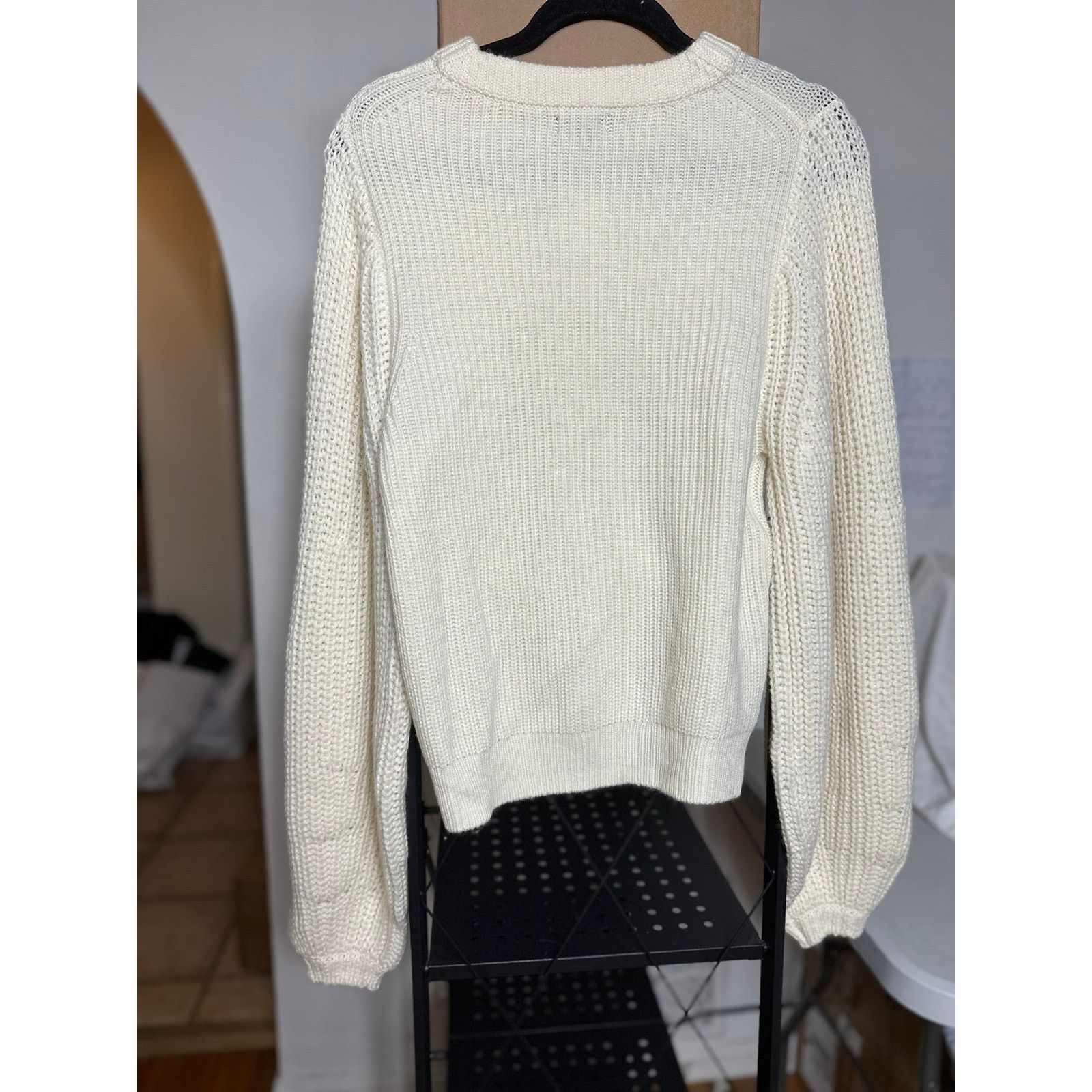 Staud STAUD White Jumpers S Size S / US 4 / IT 40 - 2 Thumbnail