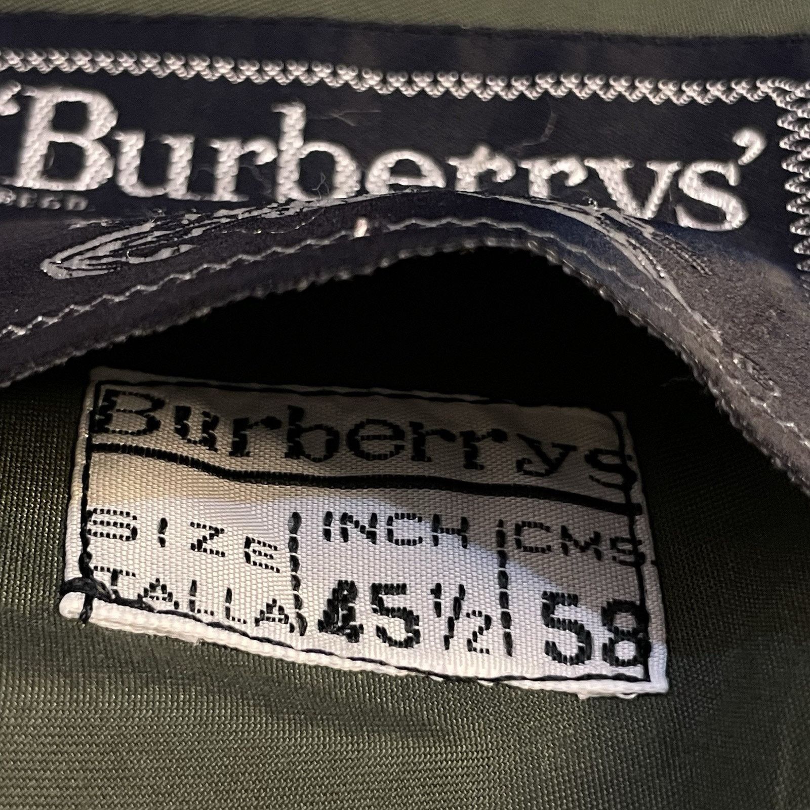Burberry VINTAGE BURBERRY Jacket winter hooded men's GREEN OLIVE Size US XL / EU 56 / 4 - 14 Thumbnail