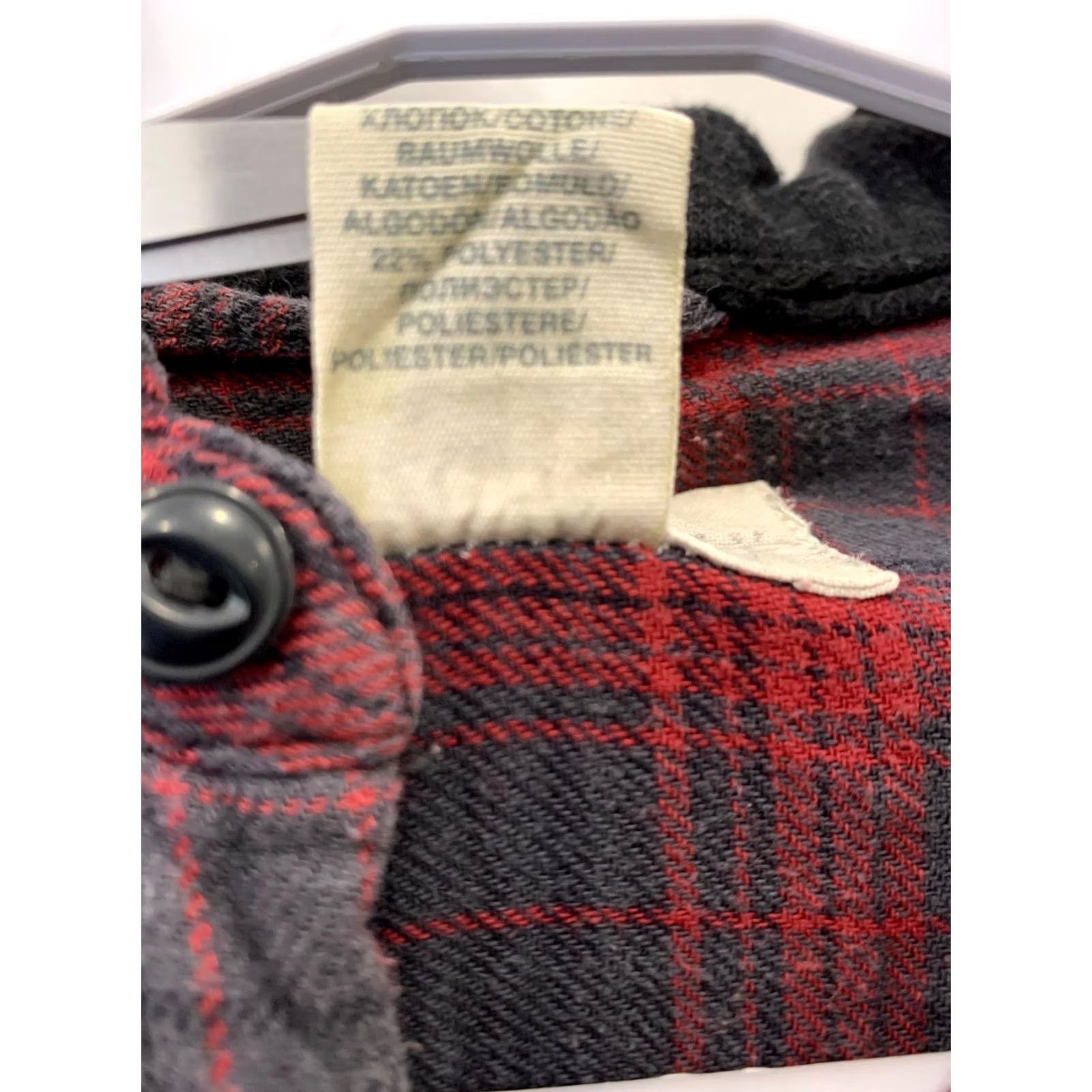 Ralph Lauren Ralph Lauren Denim & Supply Plaid Hooded Flannel Shirt Jacket Black Red L Men’s Long Sleeve Button-Up Hoodie Capable of Layering Size US L / EU 52-54 / 3 - 6 Thumbnail