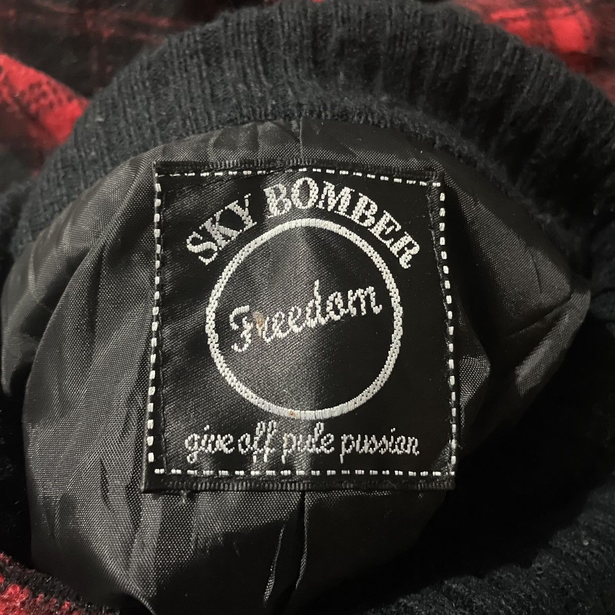 If Six Was Nine × Japanese Brand × Le Grande Bleu (L.G.B.) 🇯🇵 SKY BOMBER TARTAN FULL ZIP PUNK GOTHIC WOOL JACKET Size US M / EU 48-50 / 2 - 13 Thumbnail