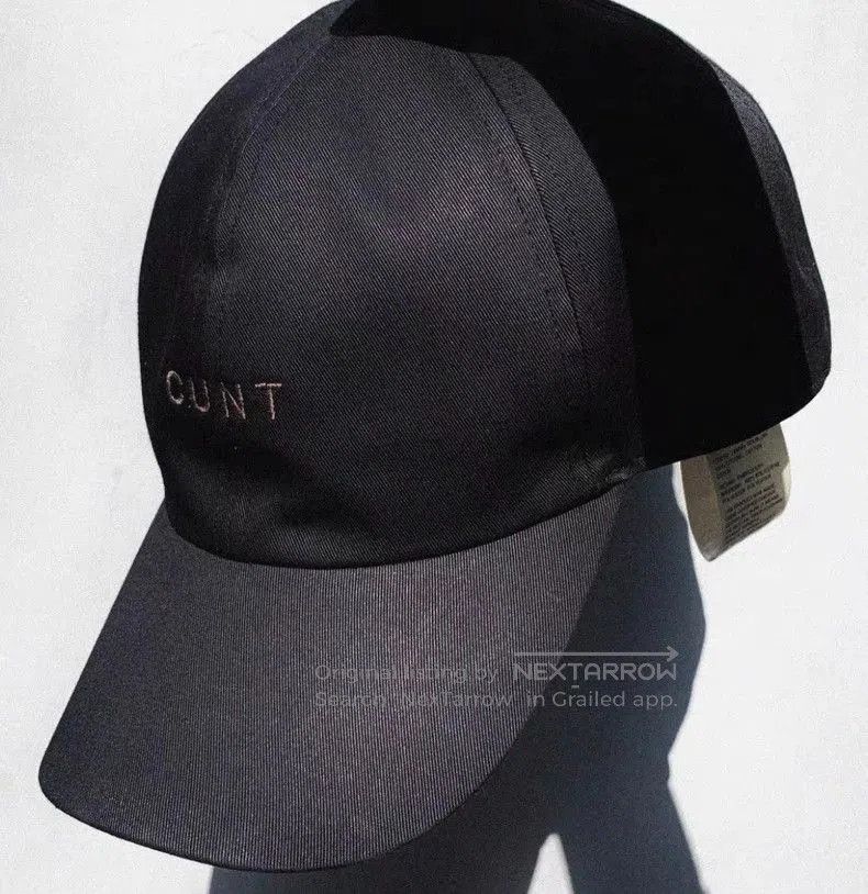 Rick Owens baseball cap.