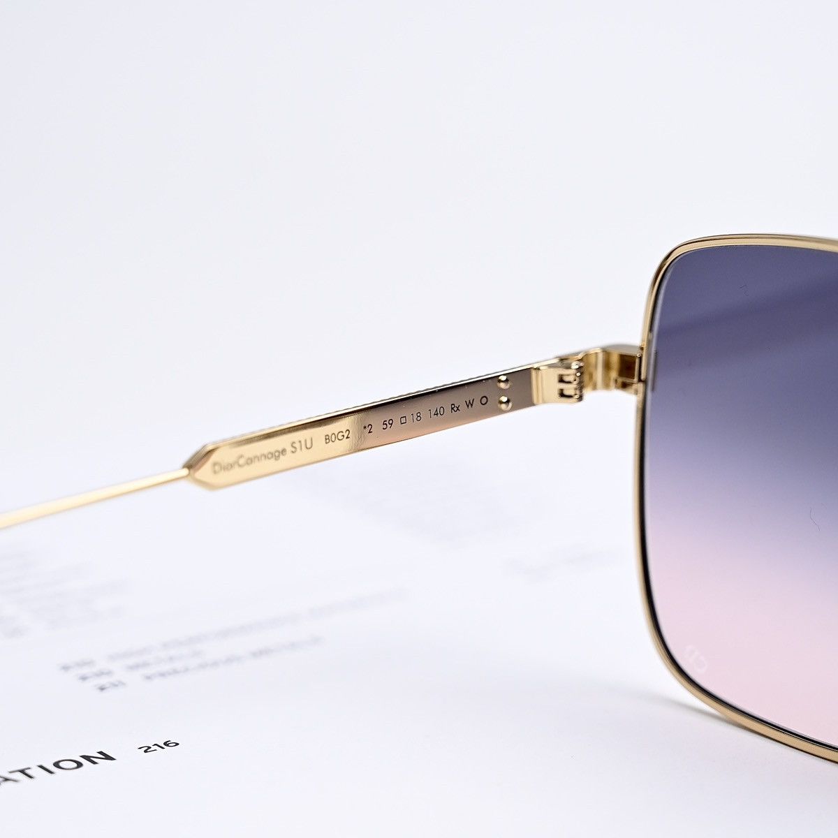 Dior DIOR DIORCANNAGE S1U B0G2 SUNGLASSES Size ONE SIZE - 8 Thumbnail
