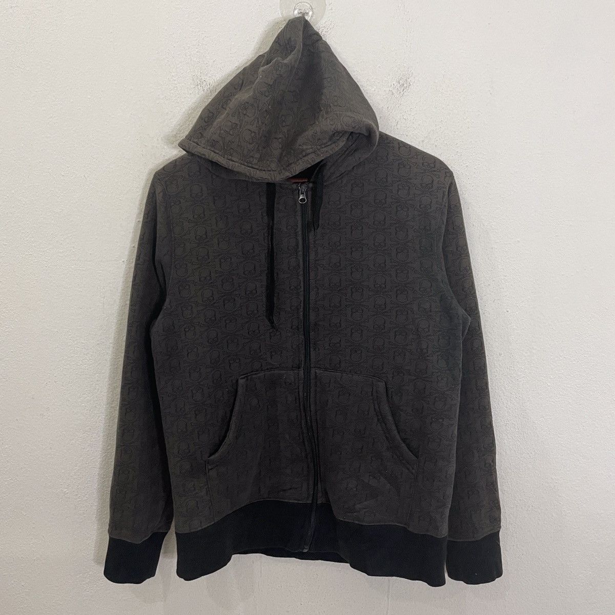 Japanese Brand Vintage Unbranded skulls Zipper Ups Hoodies Size US S / EU 44-46 / 1 - 1 Thumbnail