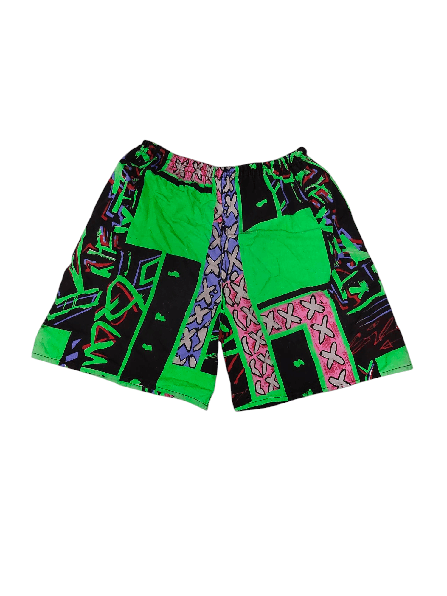 Vintage vintage 90s beach hawaii short pants Size US 30 / EU 46 - 2 Thumbnail