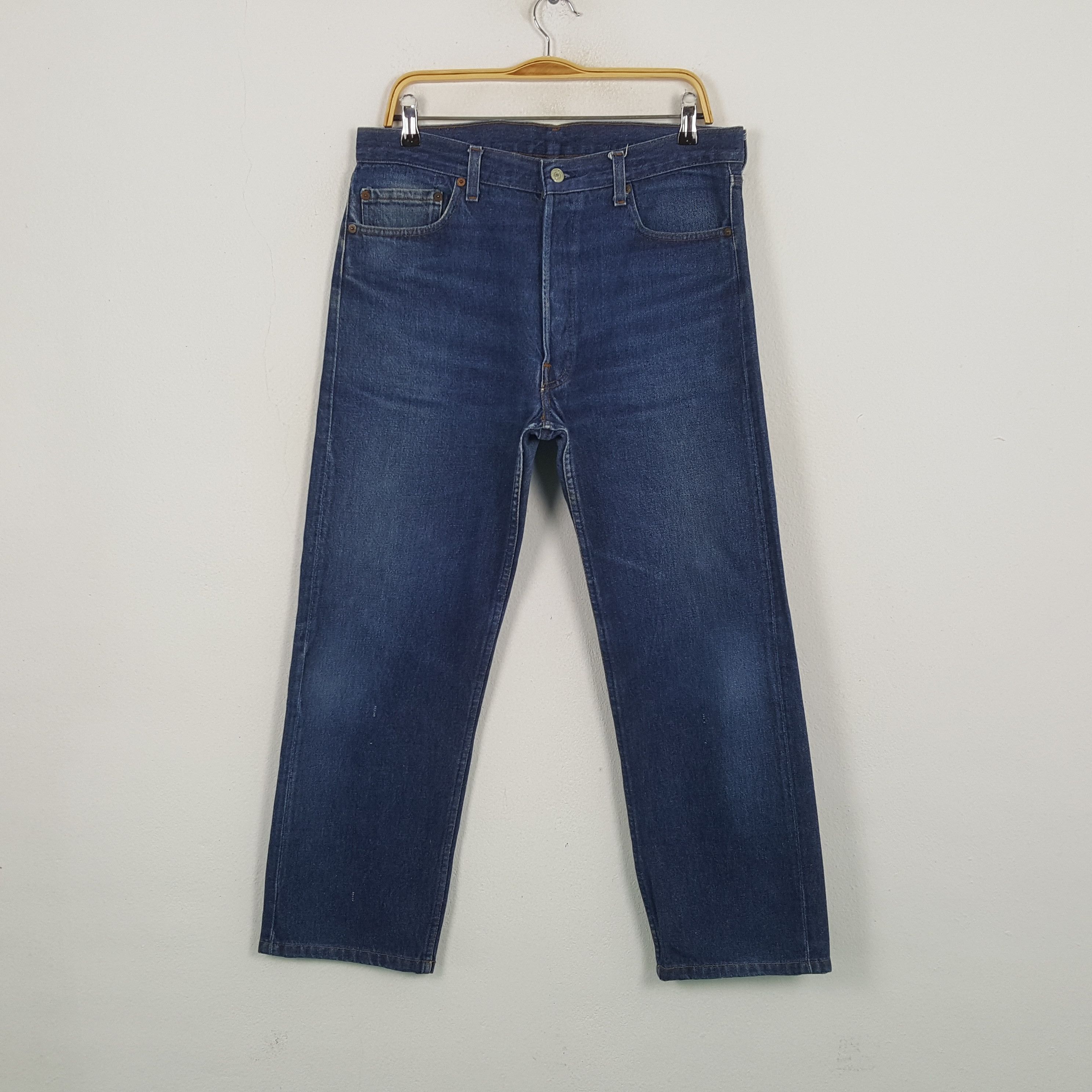 Levi's Vintage Levi's 505 American Brand Blue Jeans RR15 Size US 34 / EU 50 - 1 Thumbnail