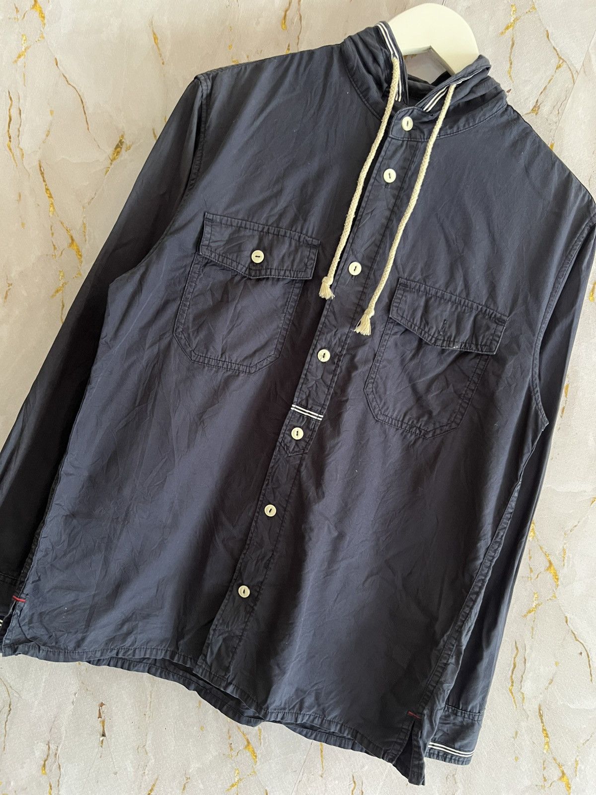 Japanese Brand 💀 VINTAGE BALL WINDBREAKER – STREET WAR ARCHIVE 💀 Size US M / EU 48-50 / 2 - 7 Thumbnail