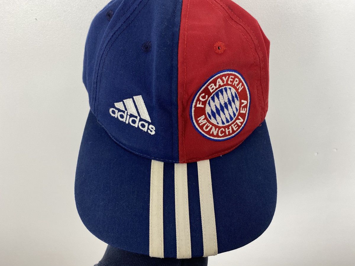 Adidas × Vintage Adidas Bayern Munich Cap Hat Soccer big Logo Size ONE SIZE - 3 Thumbnail