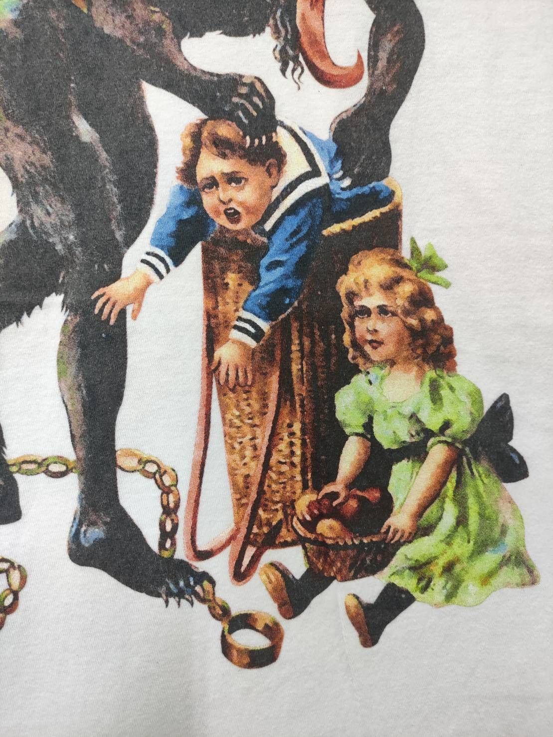 Arts & Science Gruss Vom Krampus Christmas T-Shirt Size US XL / EU 56 / 4 - 4 Thumbnail