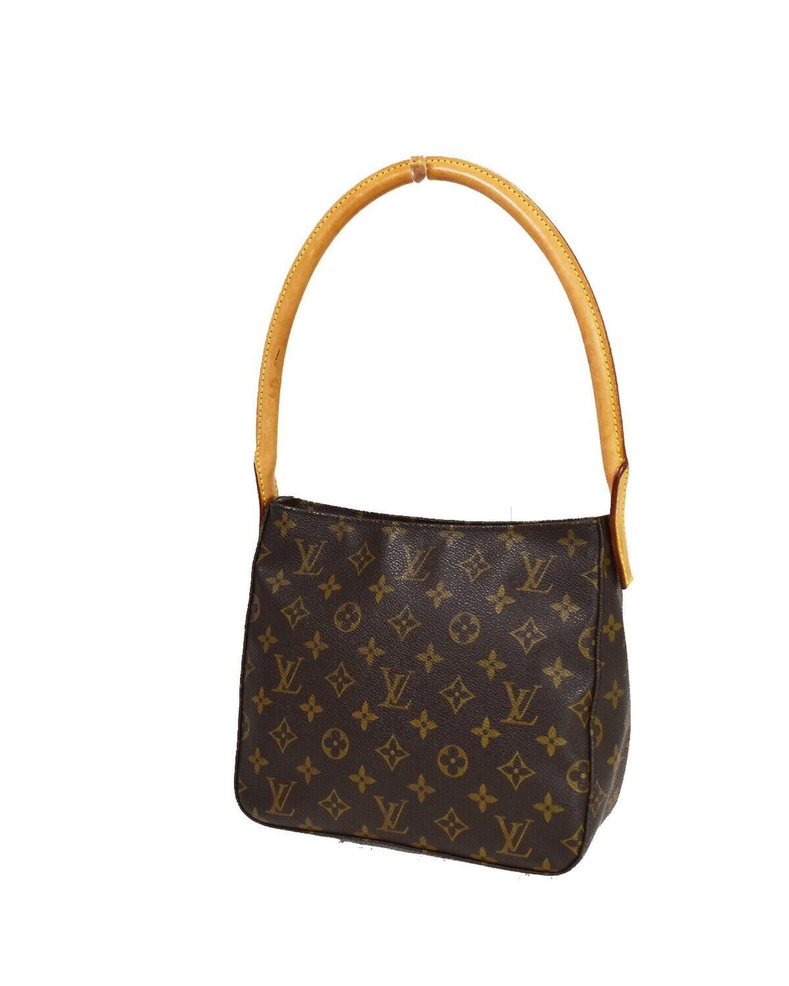 image of Louis Vuitton Timeless Brown Canvas Shoulder Bag, Women's