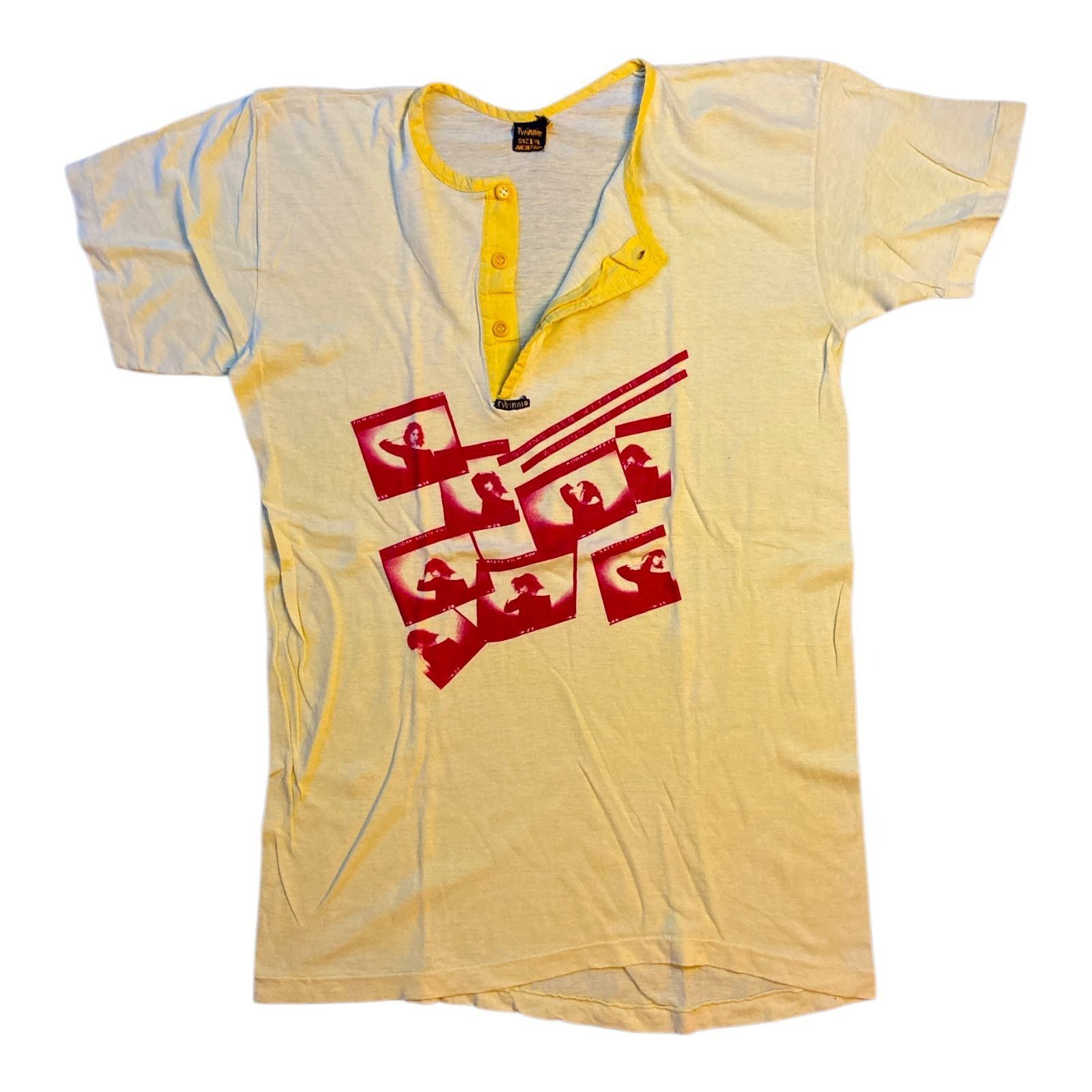 Kodak Schneider with the kick, World Tour 1981, Vintage 80s Rock M Size M / US 6-8 / IT 42-44 - 1 Thumbnail