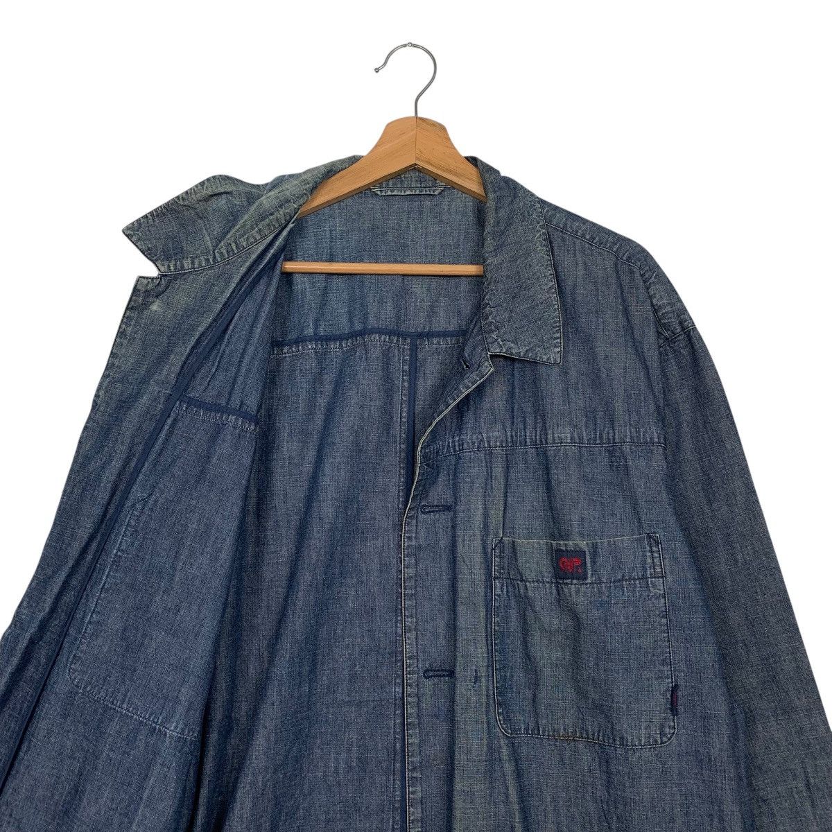 Japanese Brand Japanese Brand Papas Denim Jacket Size US XL / EU 56 / 4 - 10 Thumbnail