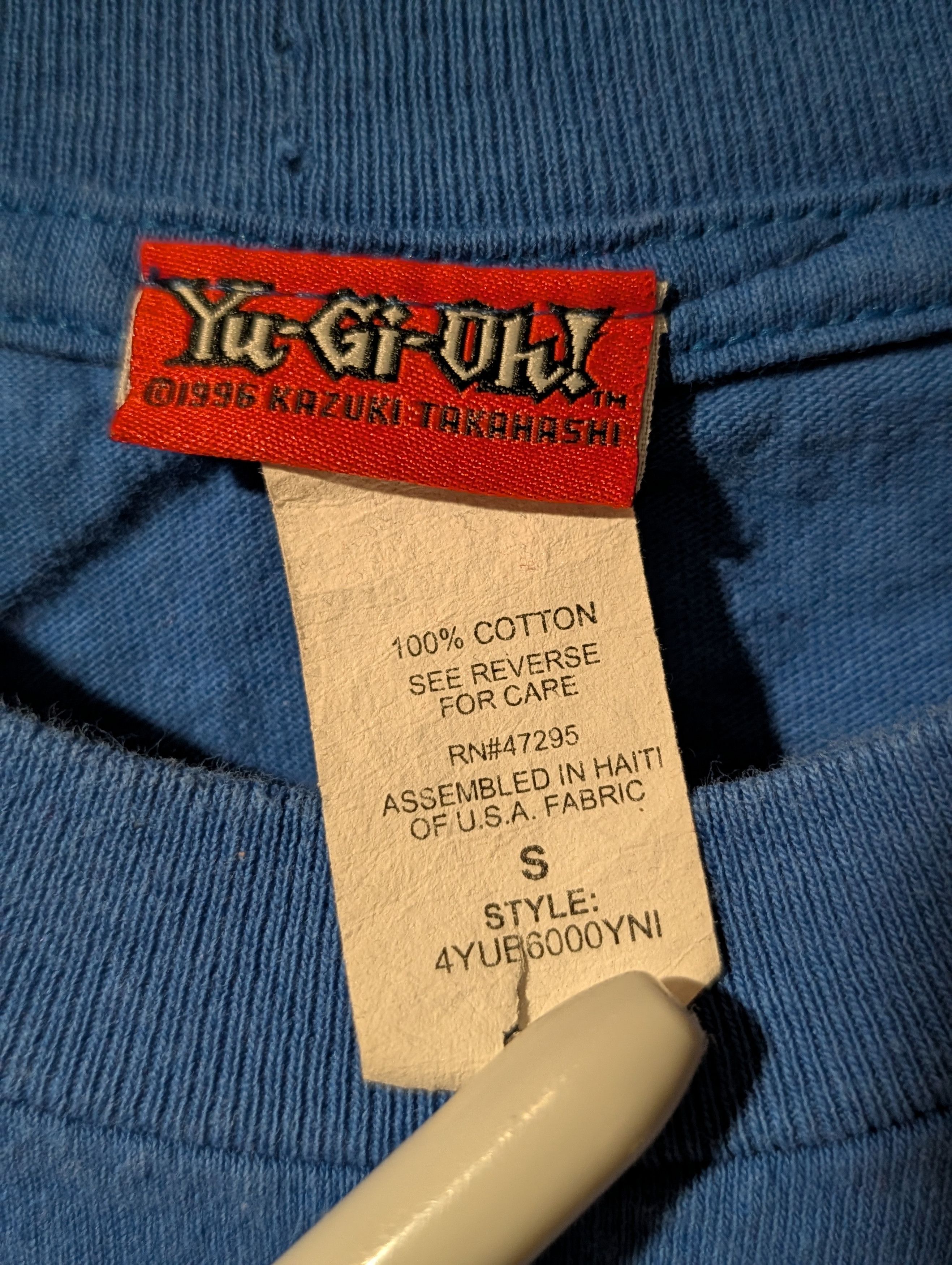 Cartoon Network Vintage 1996 Shonen Jump Yugioh Graphic T Shirt Youth XL Size US XL / EU 56 / 4 - 5 Thumbnail